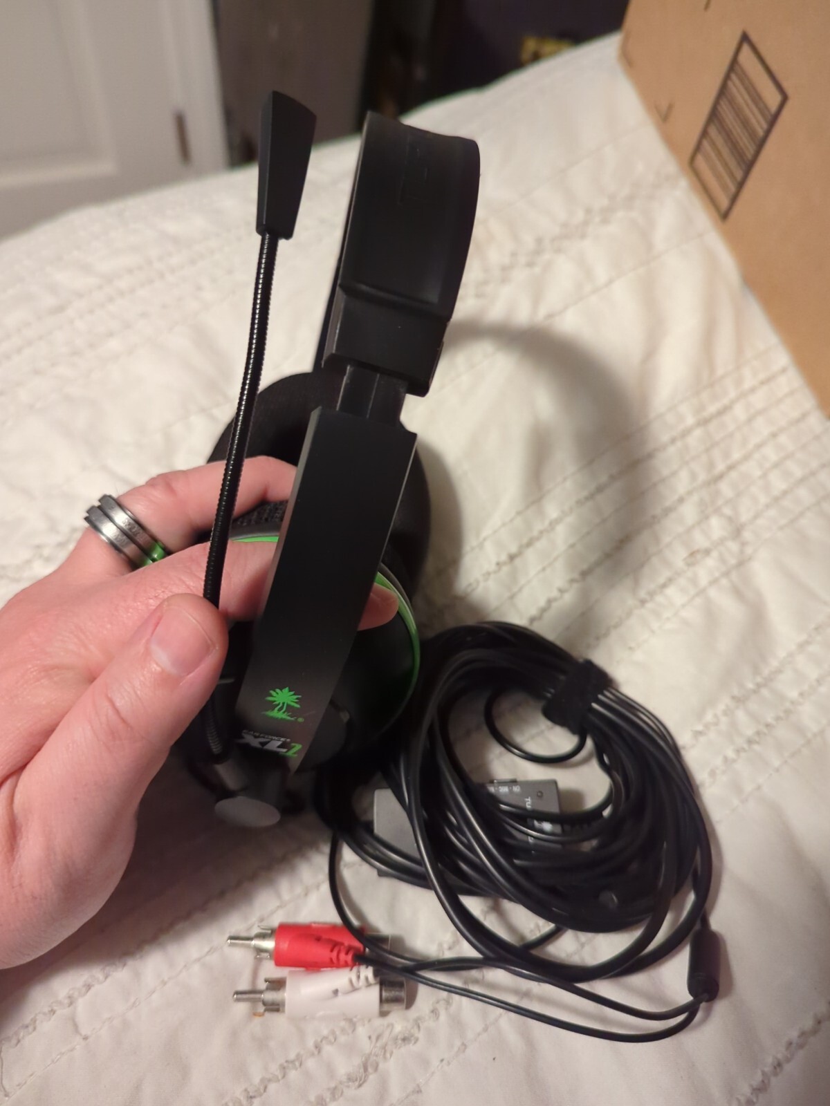 Turtle Beach Ear Force XL1 Black/Green Headband Headsets for Multi-Platform