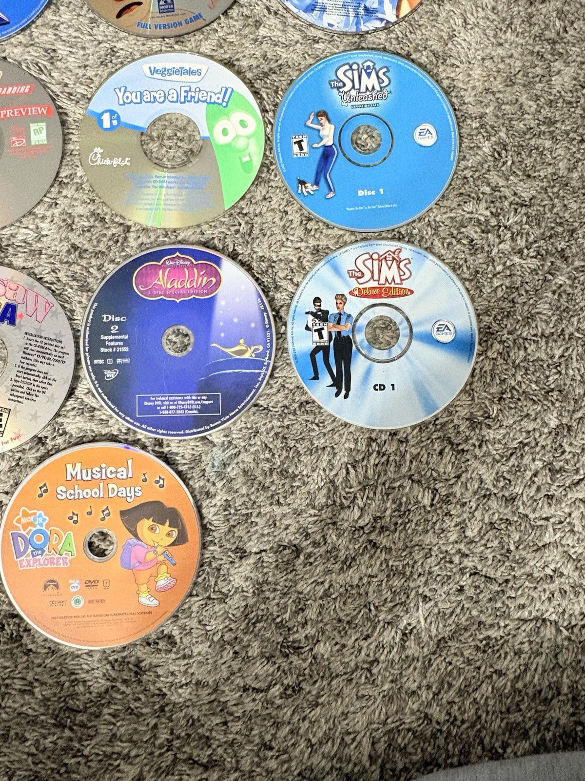 PC games 2000s Kids X 18 Lot Great Condition No Scratches