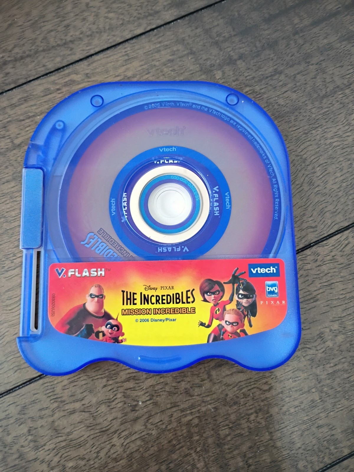 The Incredibles: Mission Incredible (Vtech V.Flash 2006) Disney Pixar Video Game
