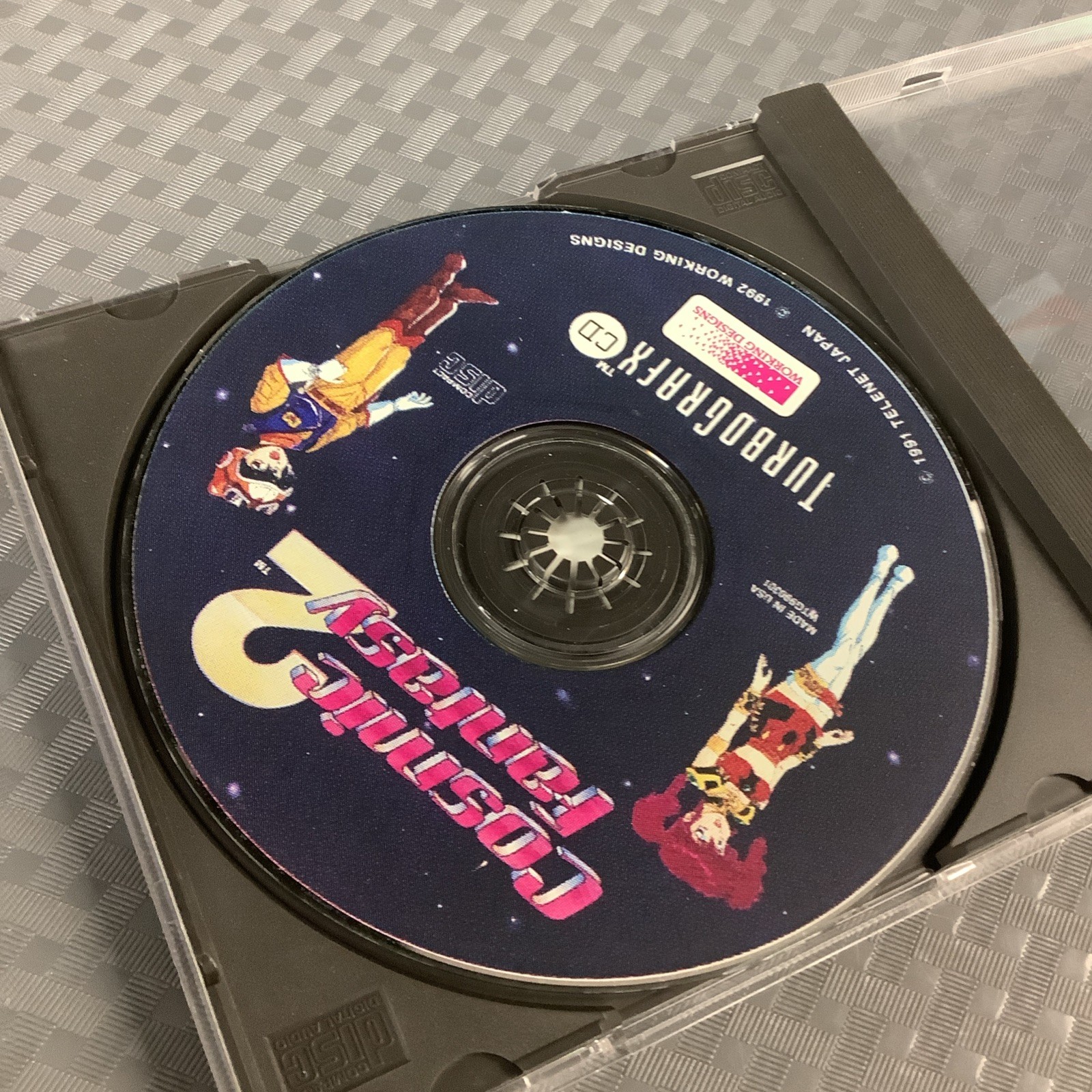 Cosmic Fantasy 2 (TurboGrafx CD Turboduo) No Manual! Nice Shape! Working Designs