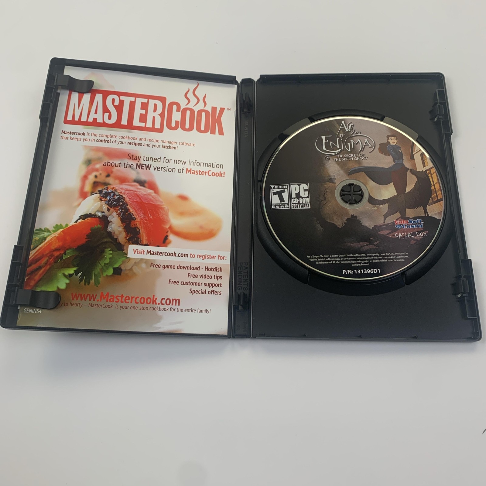 Age Of Enigma Secret Of The Sixth Ghost PC Game T ValuSoft 2011 Disc Black