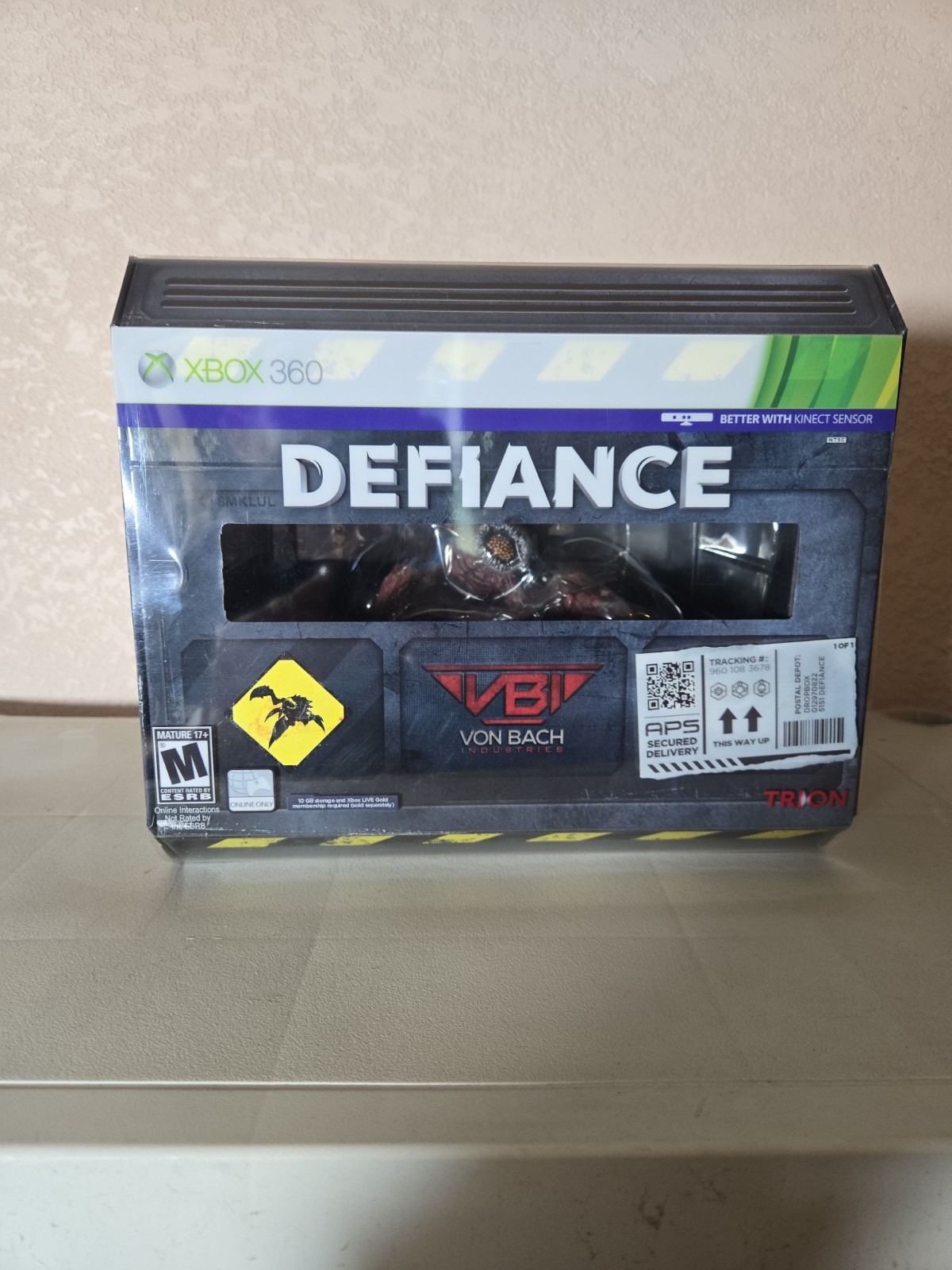 Defiance Collector’s Edition XBOX 360 “GAME IS NOT INCLUDED”