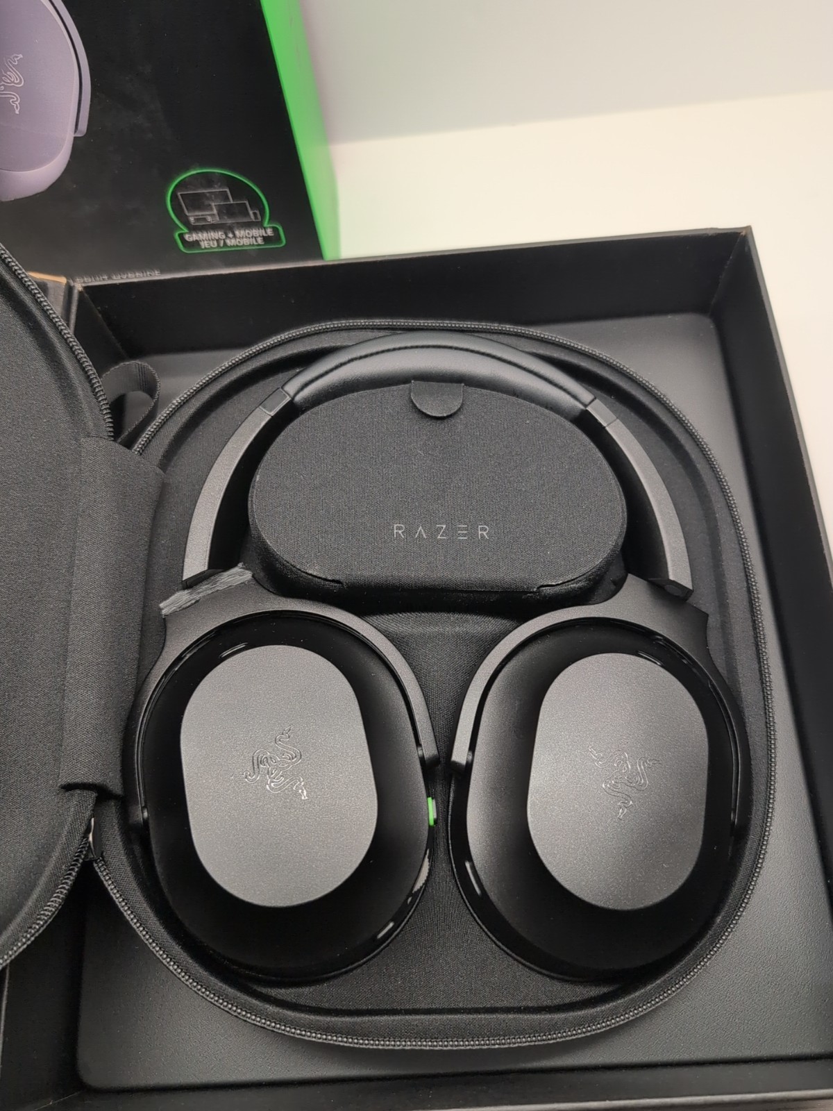 Razer Barracuda Pro Wireless Gaming Headset for PC/Console Hybrid ANC W/ Box #4