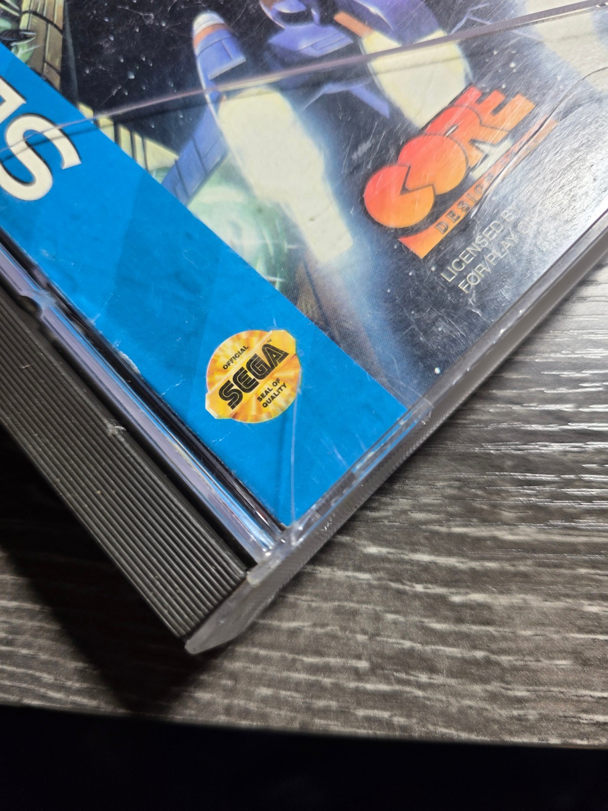 Soul Star (SEGA CD, 1994) Complete W/ Manual CIB TESTED (Cracked Case)