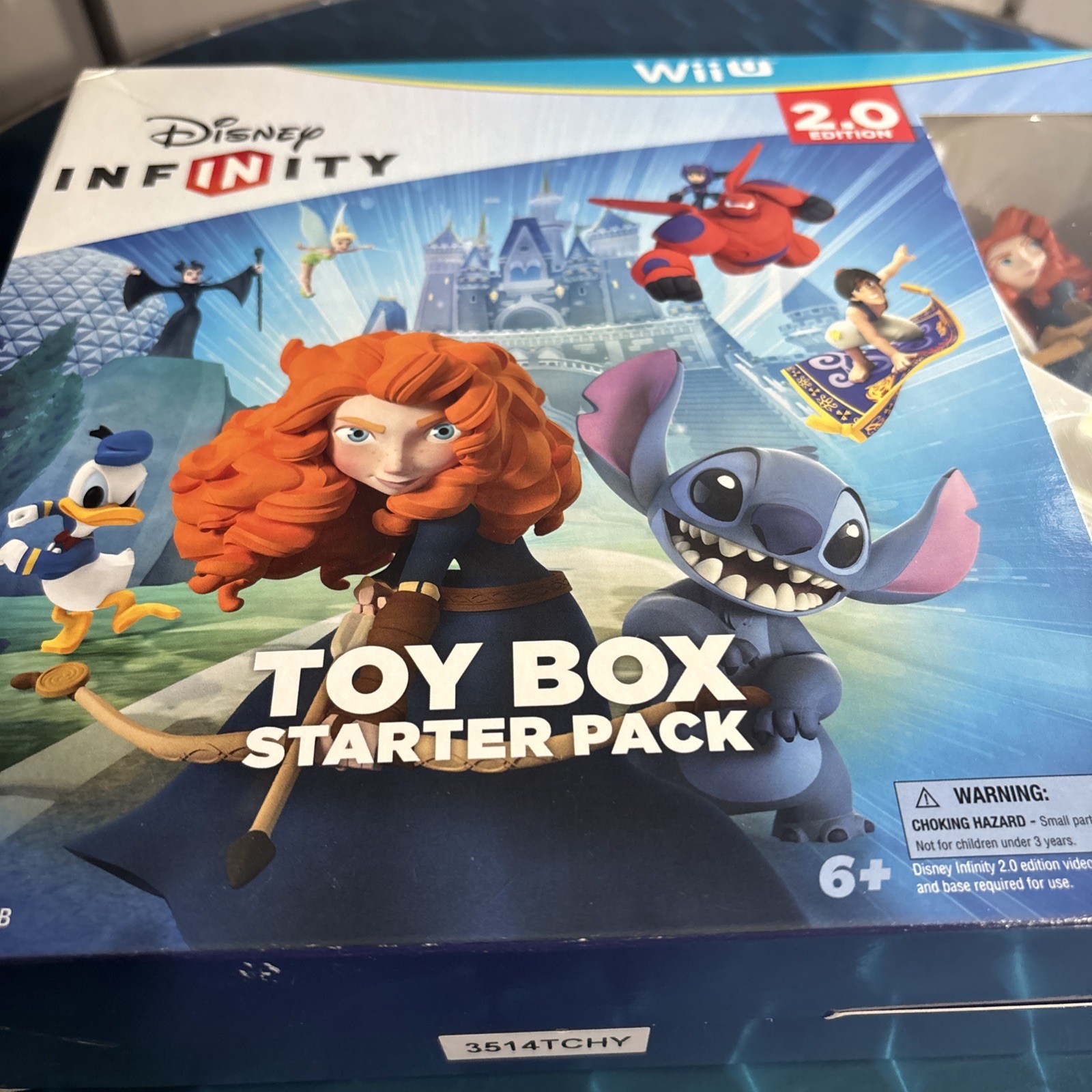 Disney Infinity 2.0 Wii U Toy Box Starter Pack NEW SEALED Merida Stitch WiiU