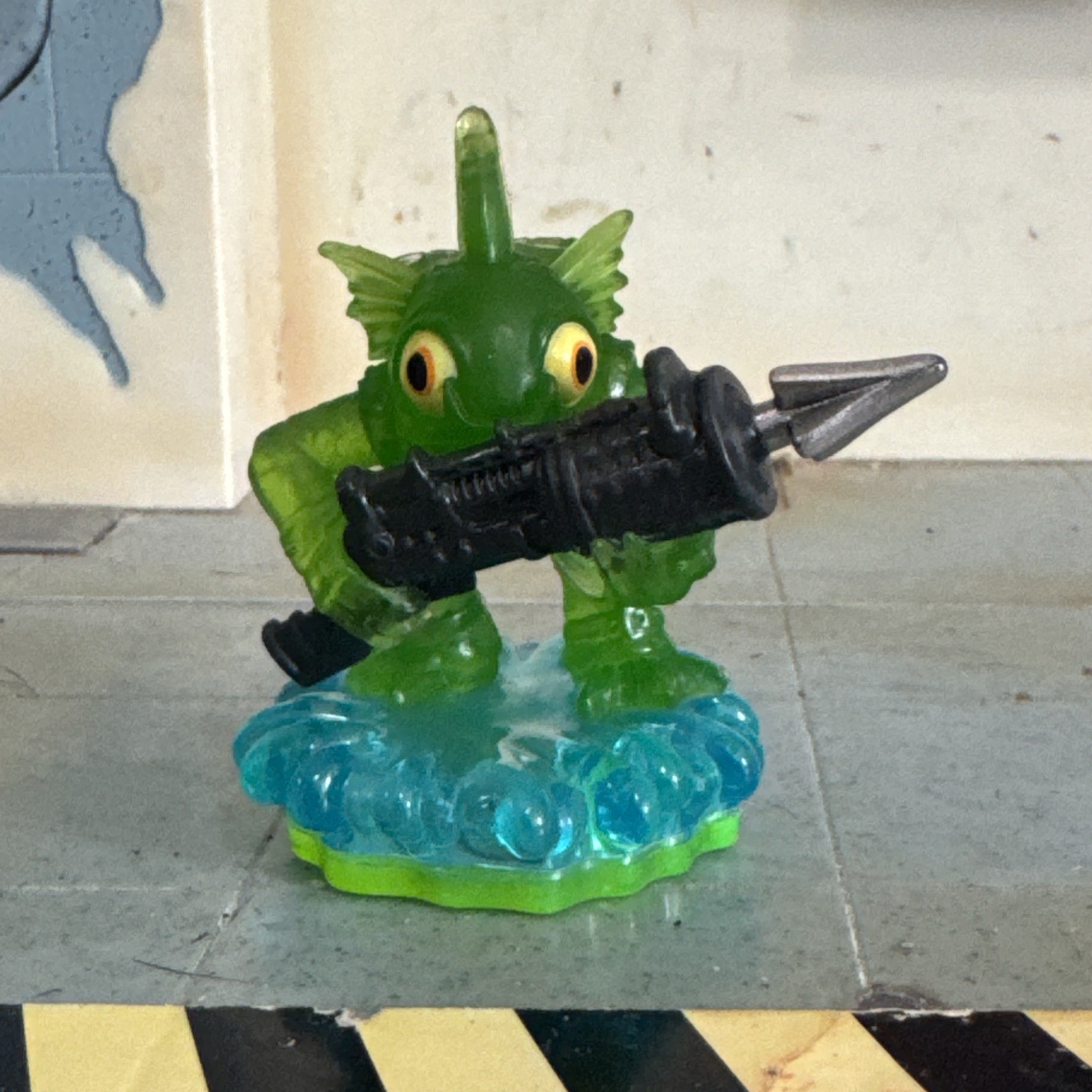 Gill Grunt Translucent Green Figure (Skylanders Spyro’s Adventure) Water Element