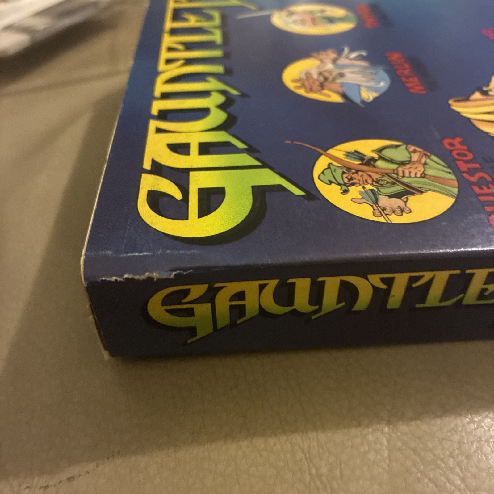 Gauntlet Macintosh Big Box – Mindscape 1988 – Rare, Vintage, CIB