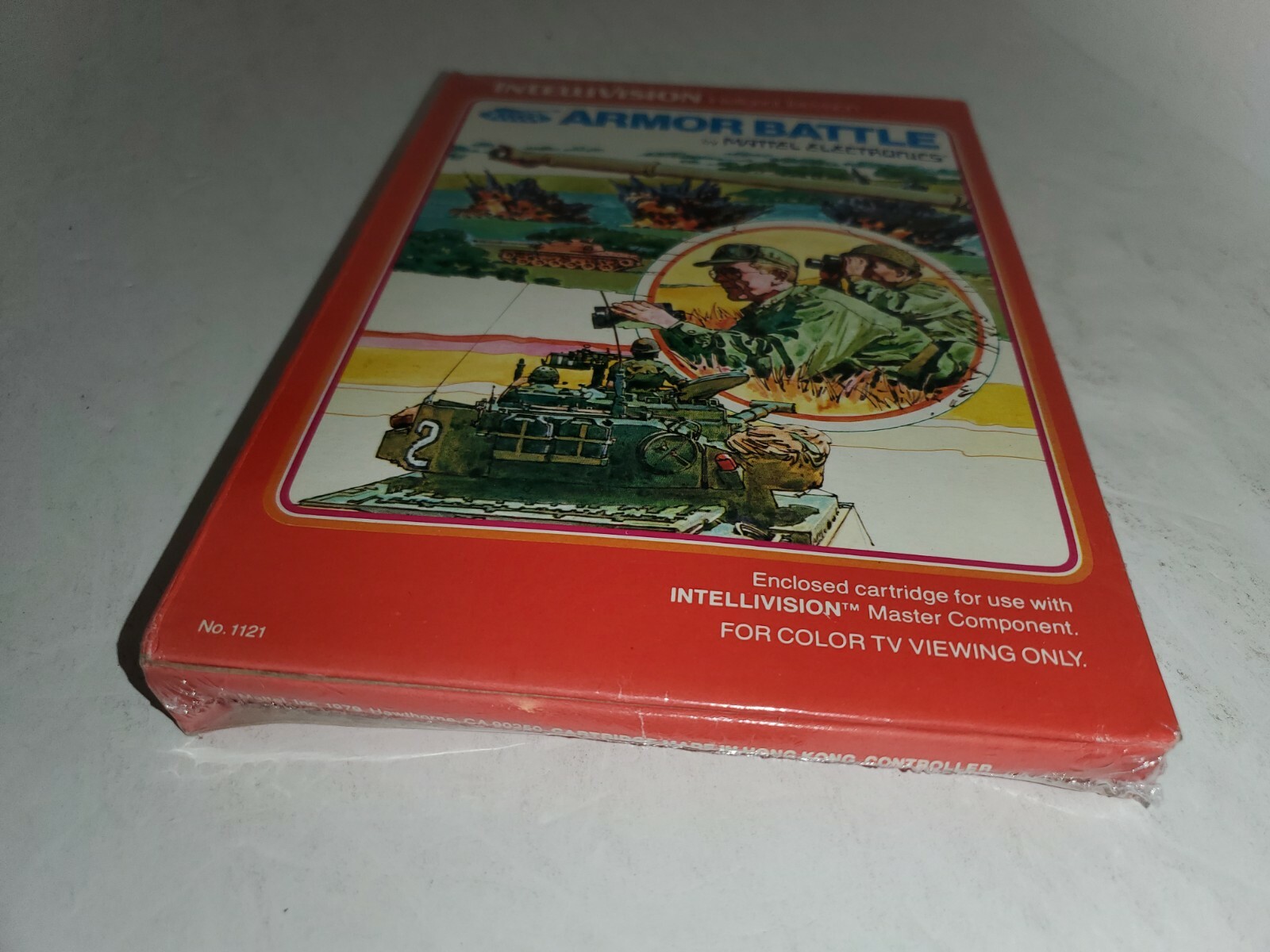 NEW SEALED ARMOR BATTLE FOR INTELLIVISION GATEFOLD HONG KONG VARIENT VERSION G32