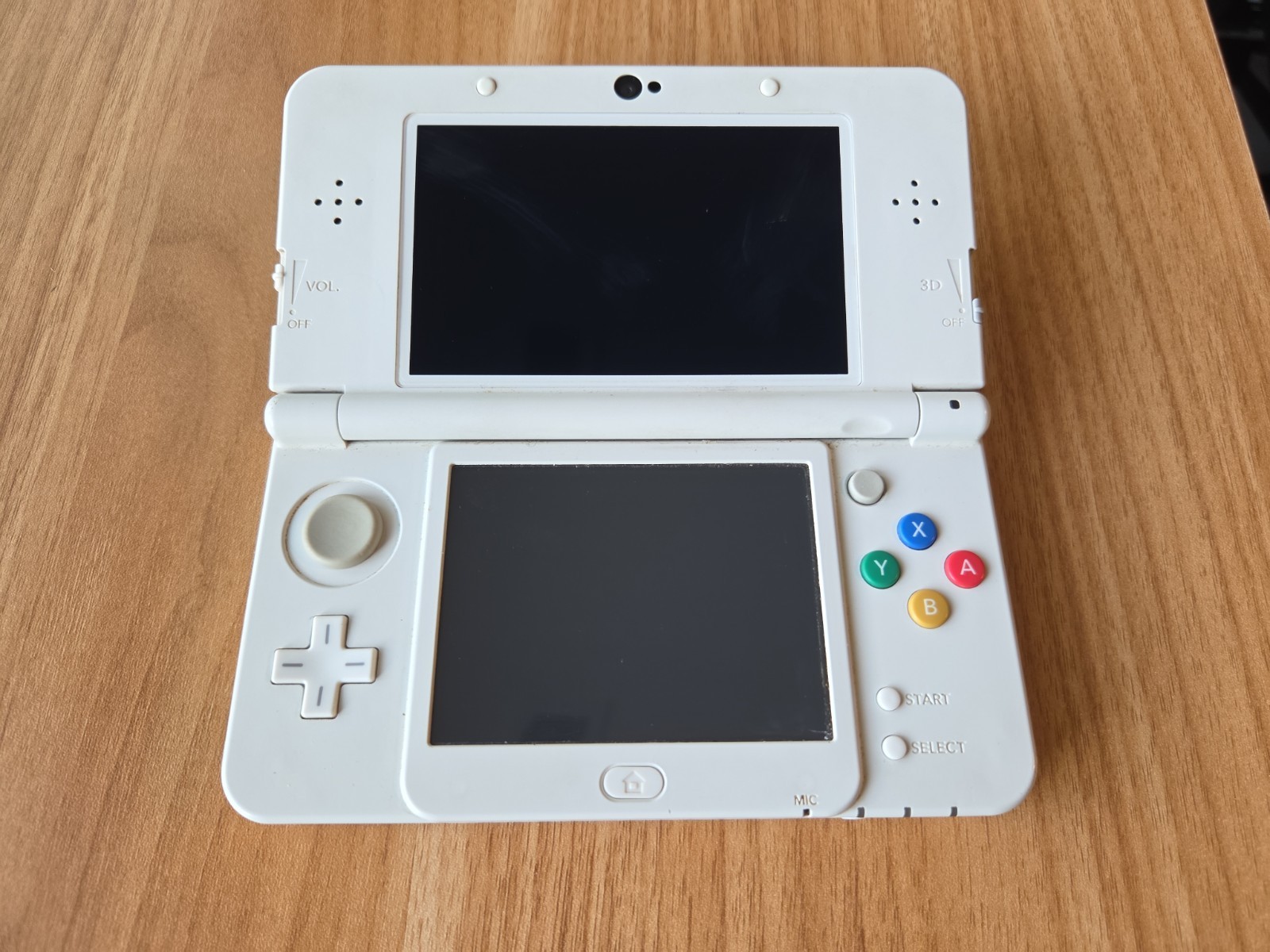 NINTENDO New 3DS White Console Stylus Charger w/Colorful Star Cover JAPAN REGION