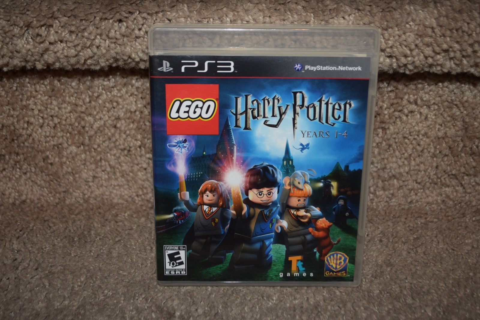 Lego Harry Potter Years 1-4 PS3 Playstation 3 case, disc, paperwork