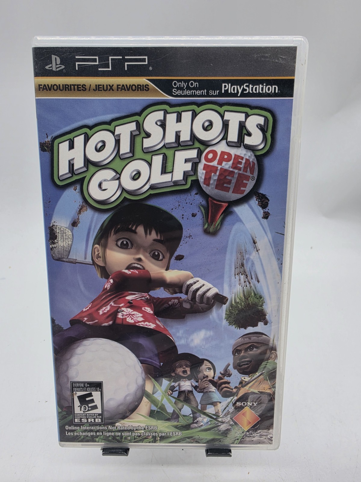 Hot Shots Golf Open Tee PSP CIB Complete Mint Tested