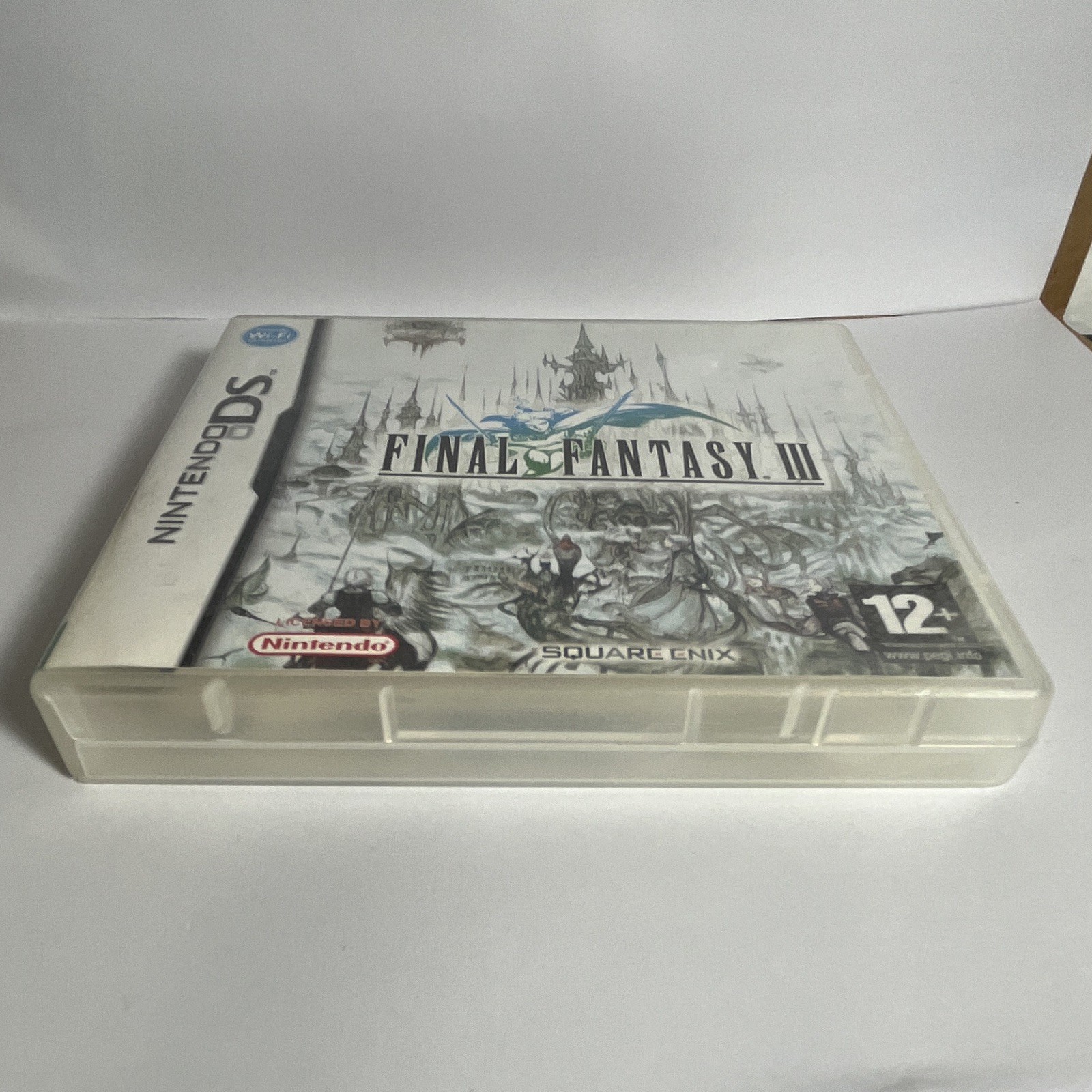 Final Fantasy III Nintendo DS Game Case Manual Inserts Complete 100% CIB PAL