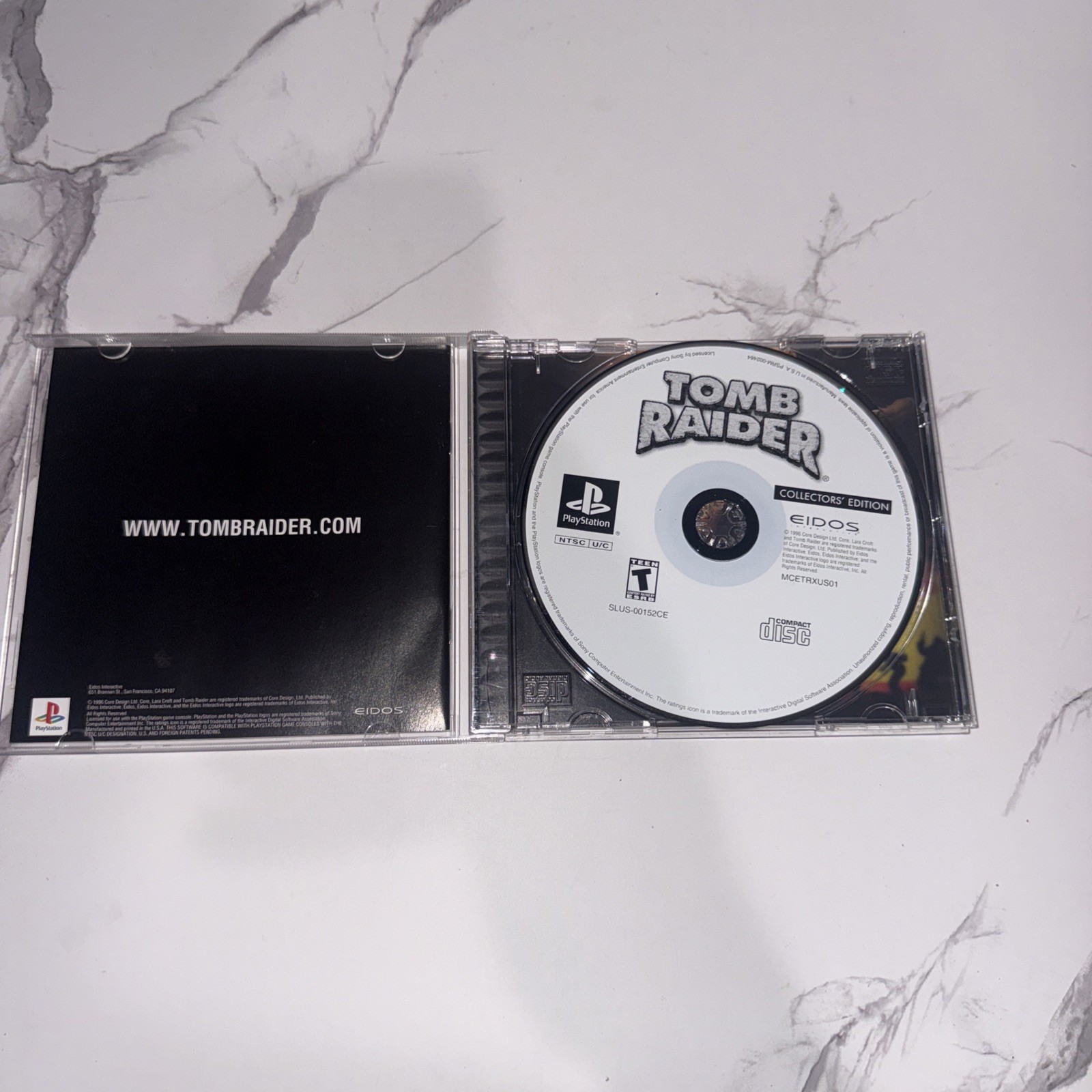 Tomb Raider 1-3 Collector’s Edition (Sony PlayStation 1, 2002) PS1 – Complete