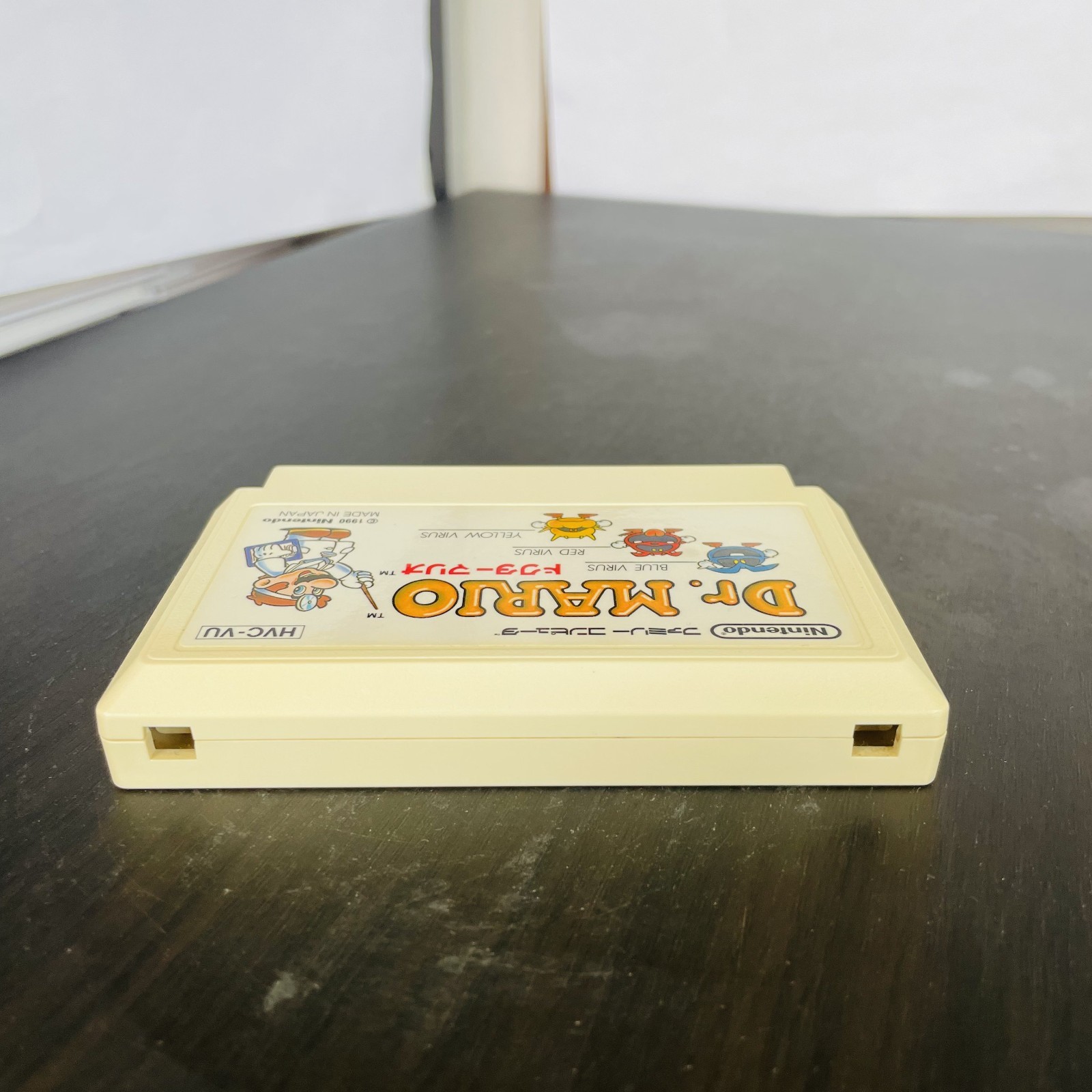 Dr. Mario Nintendo Famicom 1990 Japanese Version HVC-VU Puzzle Retro Games