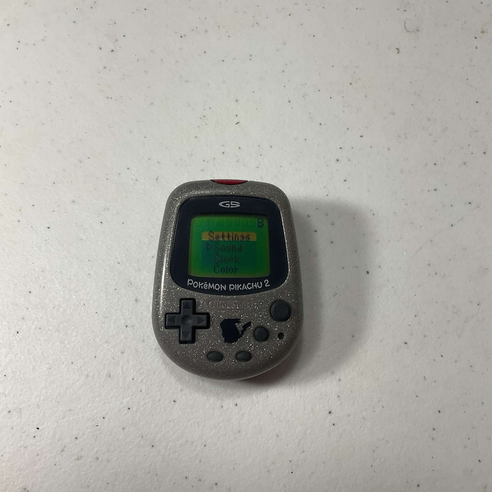 Nintendo Pokémon Pikachu 2 GS MPG-002 (Silver) Working Has New Battery