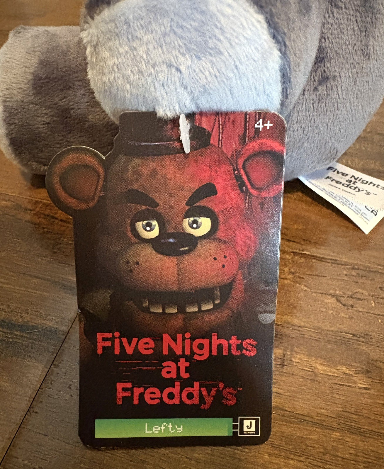 Five Nights at Freddy’s FNAF Jazwares Lefty Plush 8″ Hot Topic Exclusive IN HAND