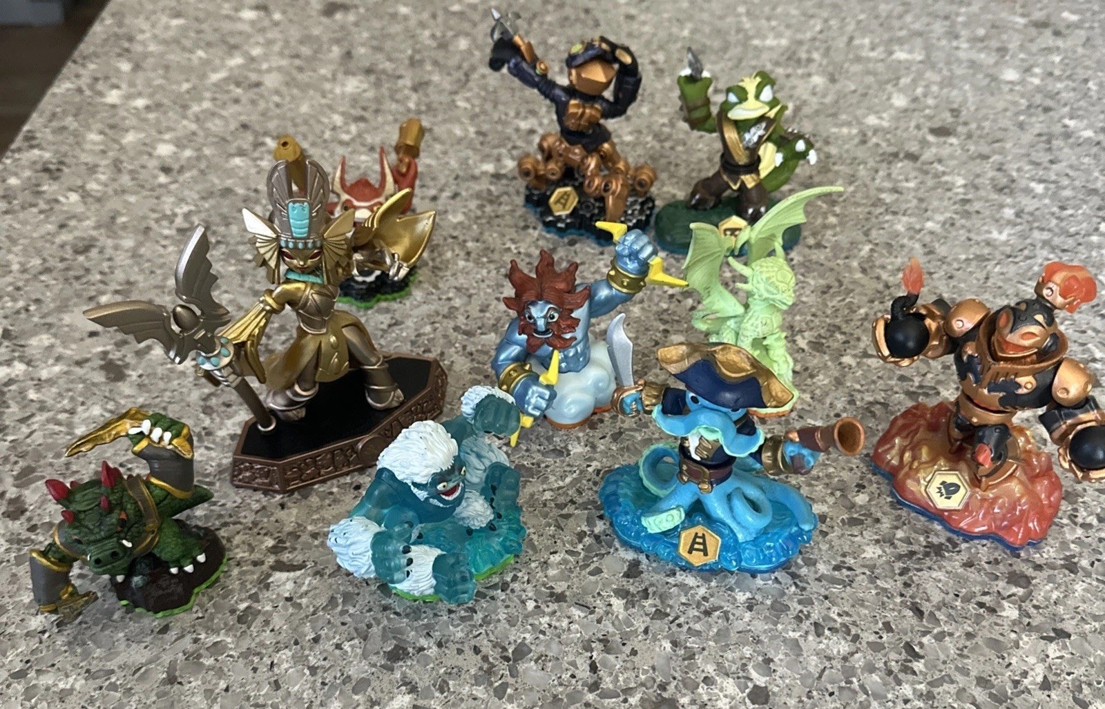 Skylanders Figures Bulk Lot – 10 Character Lot