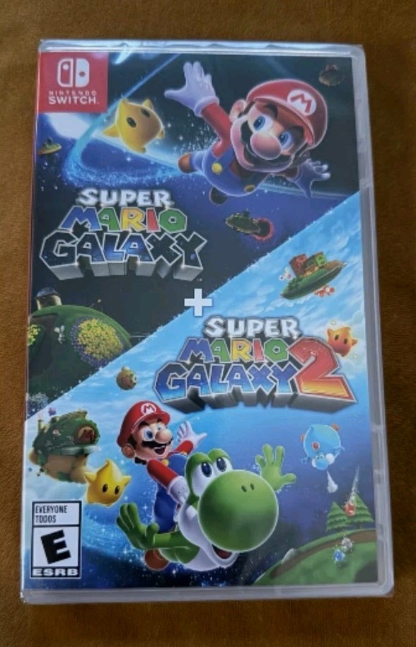 Super Mario Galaxy + Super Mario Galaxy 2 – Nintendo Switch Adult Used