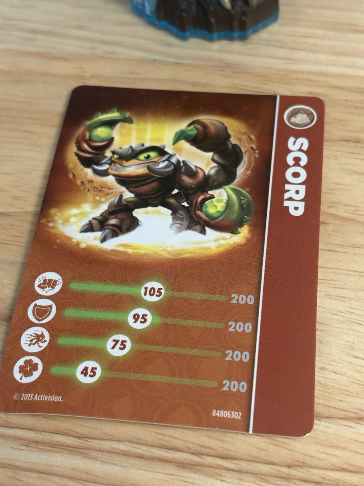 Skylanders Swap Force Scorp Figure & Card