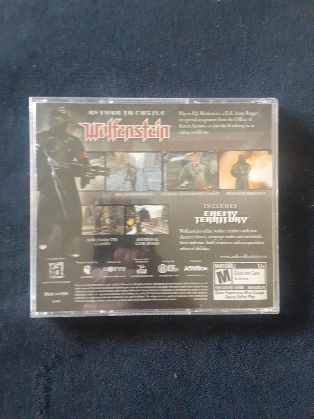 Return To Castle Wolfenstein [Platinum Edition] Includes Enemy Territory, Win PC