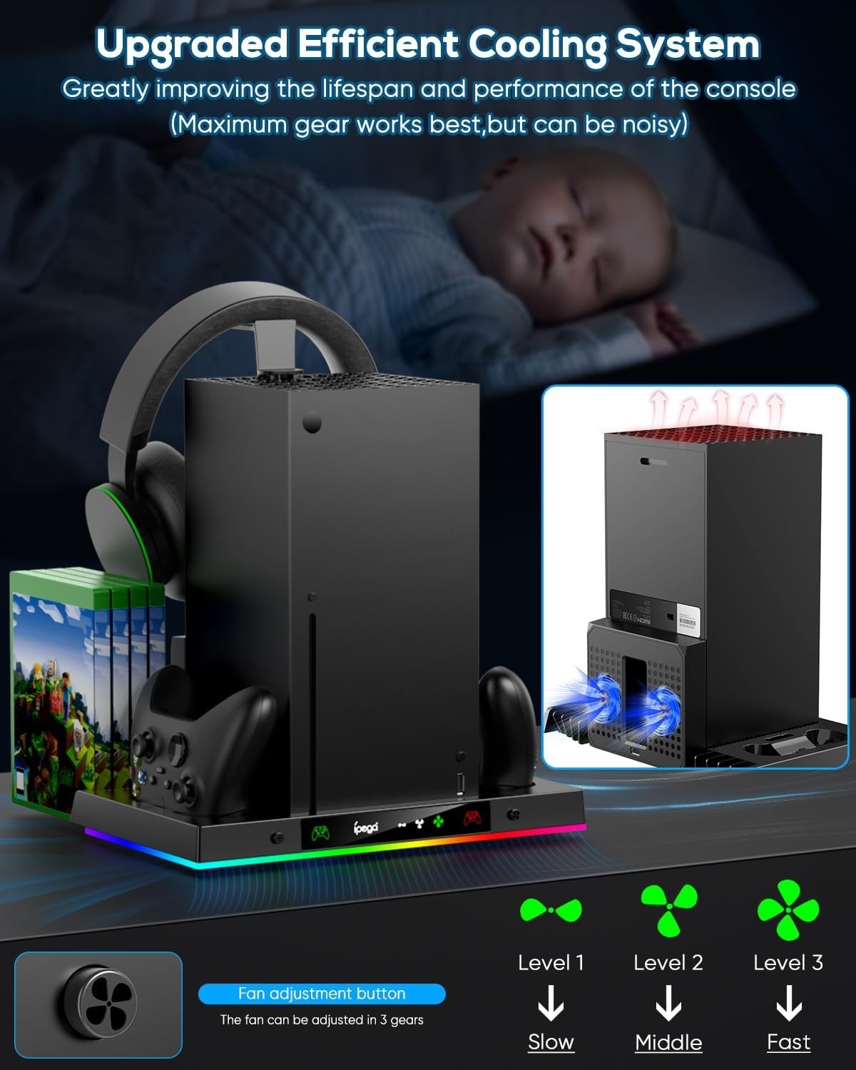 Multifunctional Xbox Series X Accessories Kit