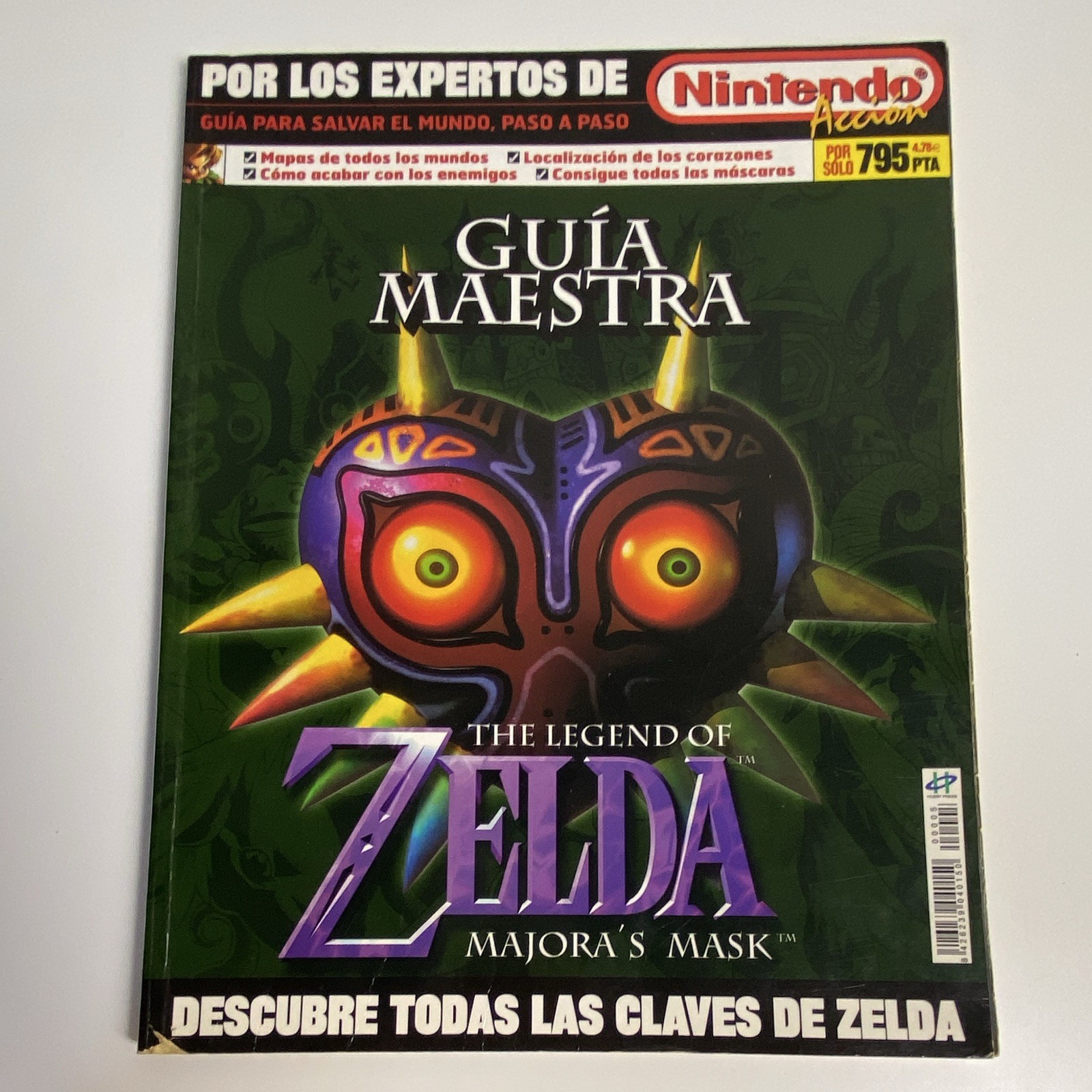 Nintendo Accion Legend Of Zelda Majora’s Mask Official Guide From Spain
