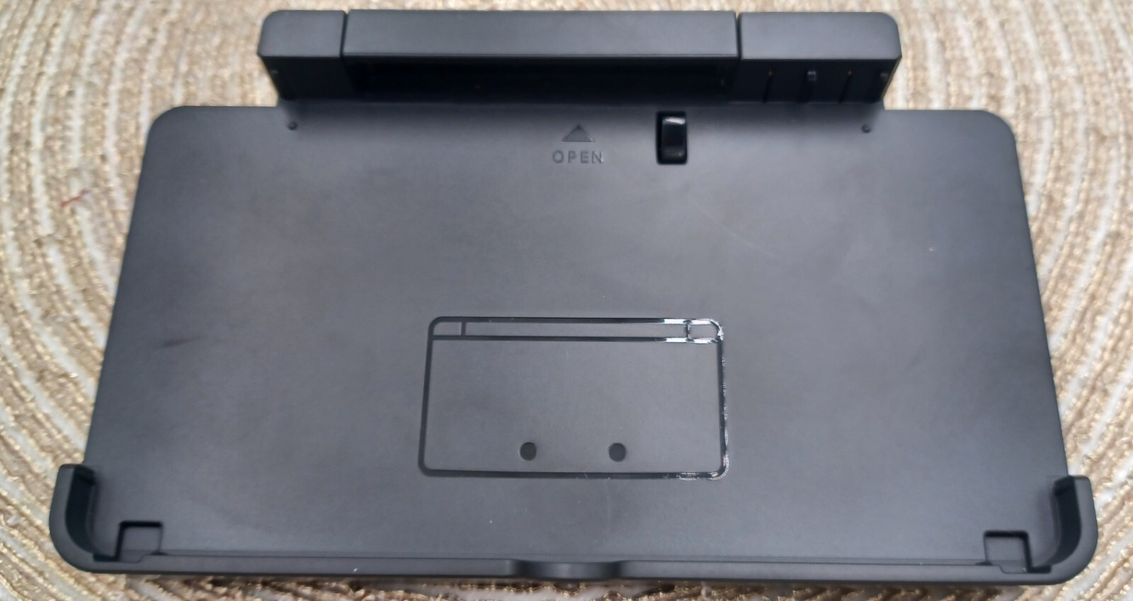 Nintendo 3DS Charging Dock Station Black Original Authentic