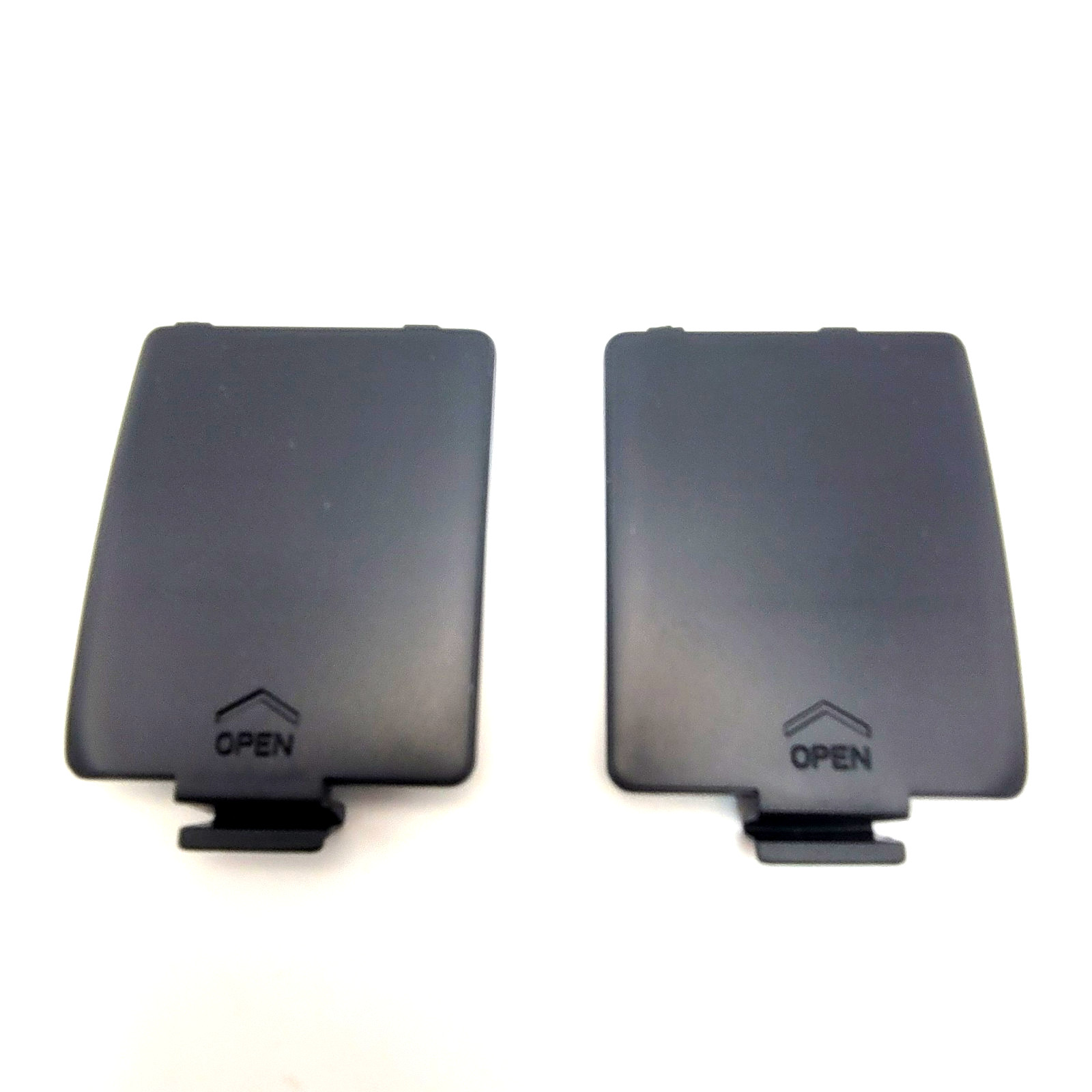 Battery Covers for Sega Game Gear Console – Black (Both Left and Right Included)