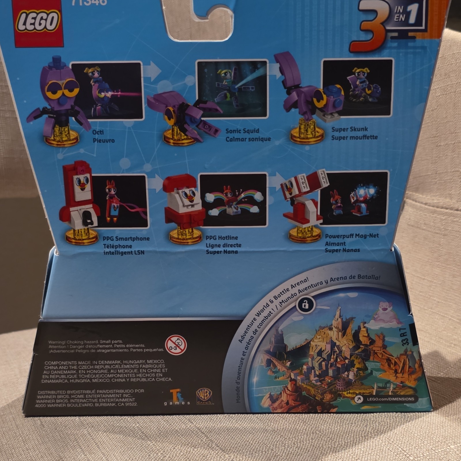 LEGO Dimensions Team Pack The Powerpuff Girls Blossom Bubbles Octi 71346