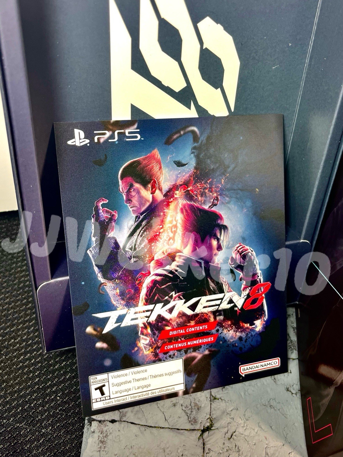 Tekken 8 (PlayStation 5, 2024) Premium Collector’s Edition- Devil Jin Lights Up!