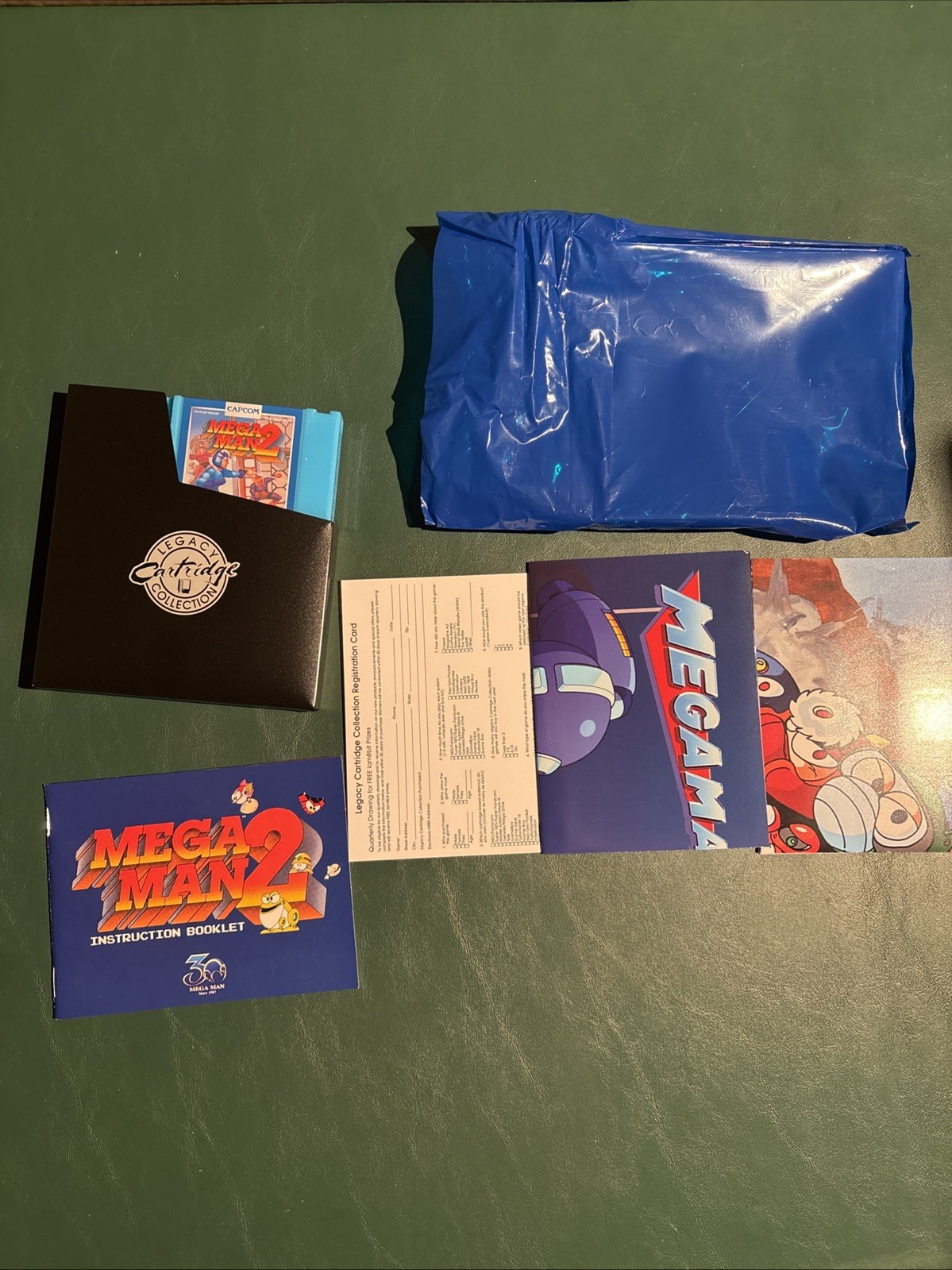 Mega Man 2 NES 30th Anniversary iam8bit Blue Legacy Cartridge Collection Capcom