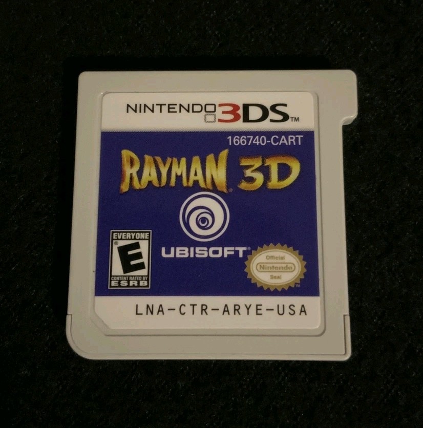 Rayman 3D Nintendo 3DS Game Only TESTED