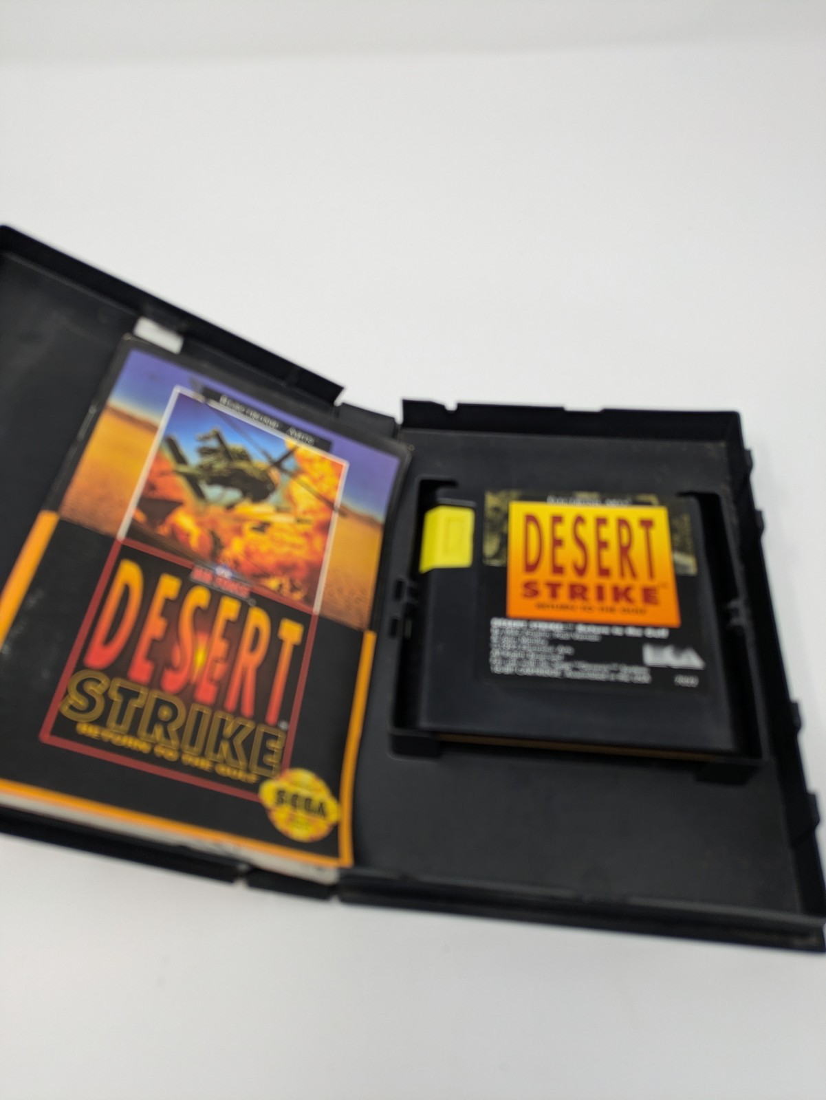 CIB Clean! EA Air Force Desert Strike (Sega Genesis, 1992) TESTED & WORKING
