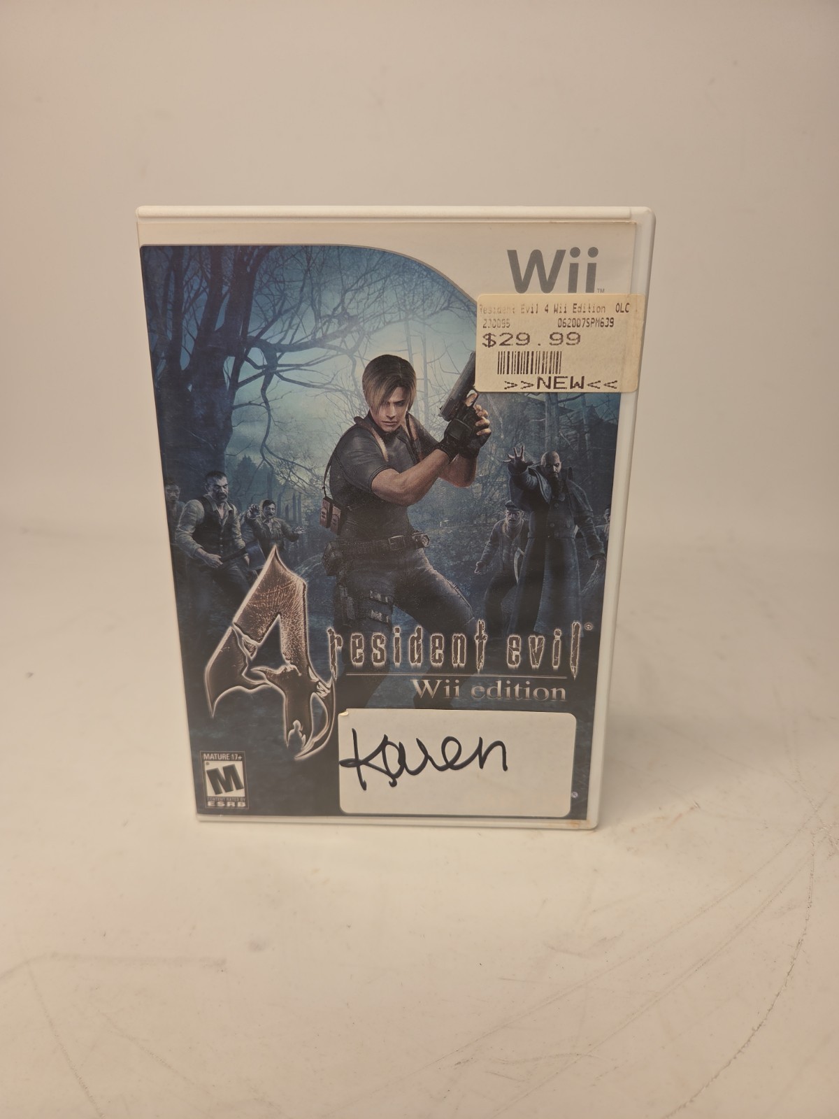 Resident Evil 4 Wii (Nintendo Wii, 2007) Complete In Box w/ Manual
