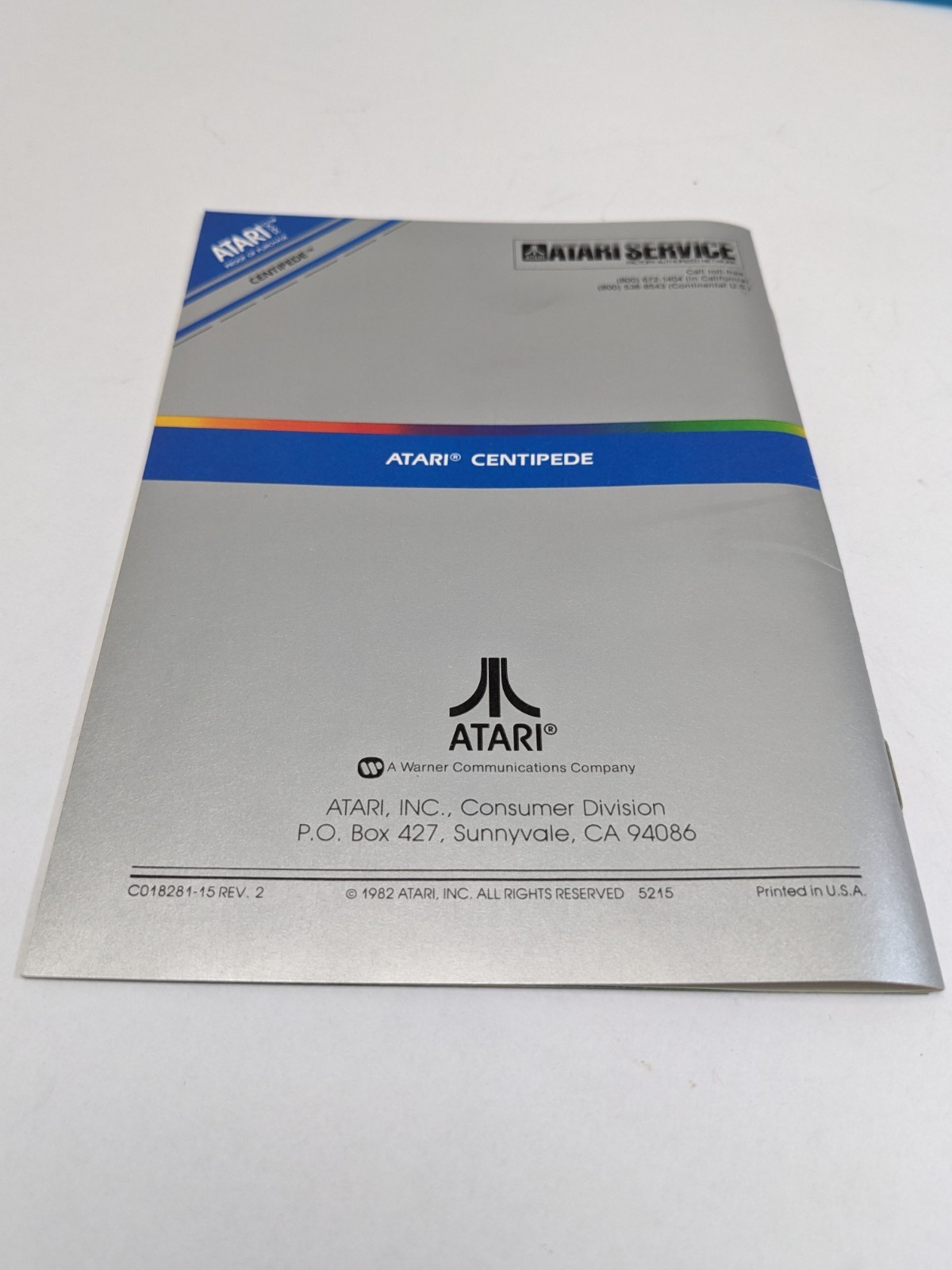 Centipede (Atari 5200, 1982) Complete In Box – Pristine Contents Vintage Retro