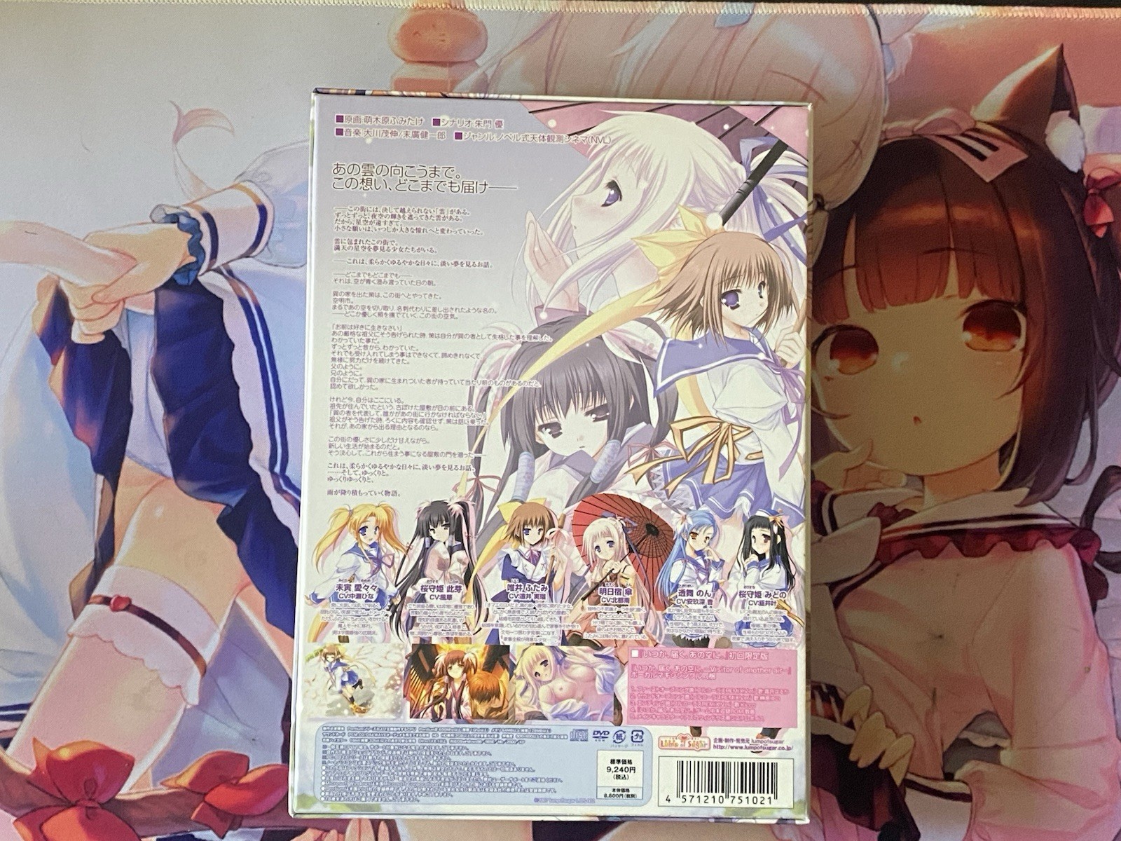 Itsuka, Todoku, Ano Sora ni Itsusora Eroge JP DVD Game + CD VN Lump Of Sugar