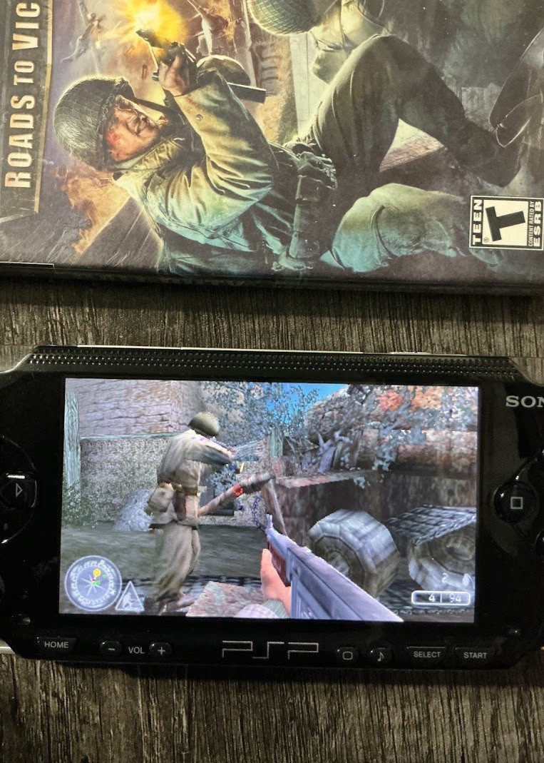 Call of Duty: Roads to Victory (Sony PSP, 2007) Complete In Box Tested & Working