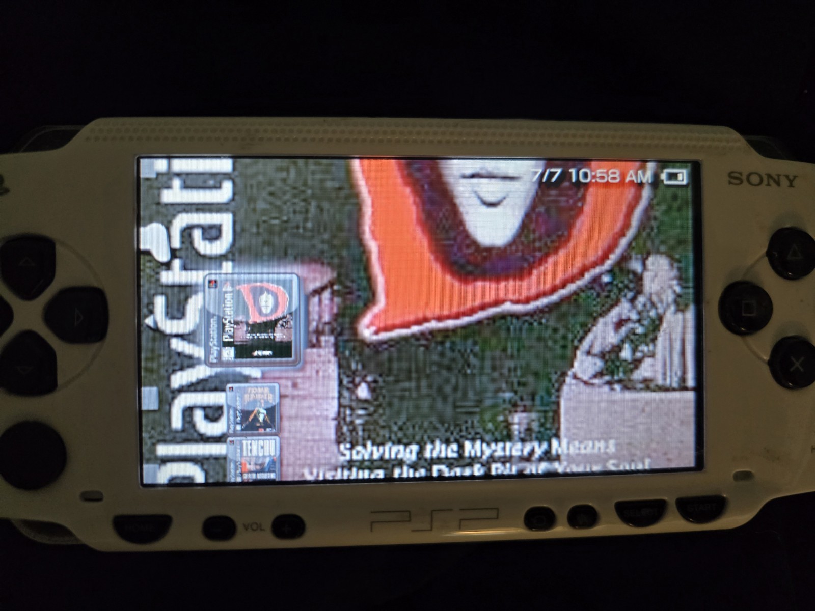Sony Psp 1001 Handheld Console, With Charger And Dozens Of Games Built In!