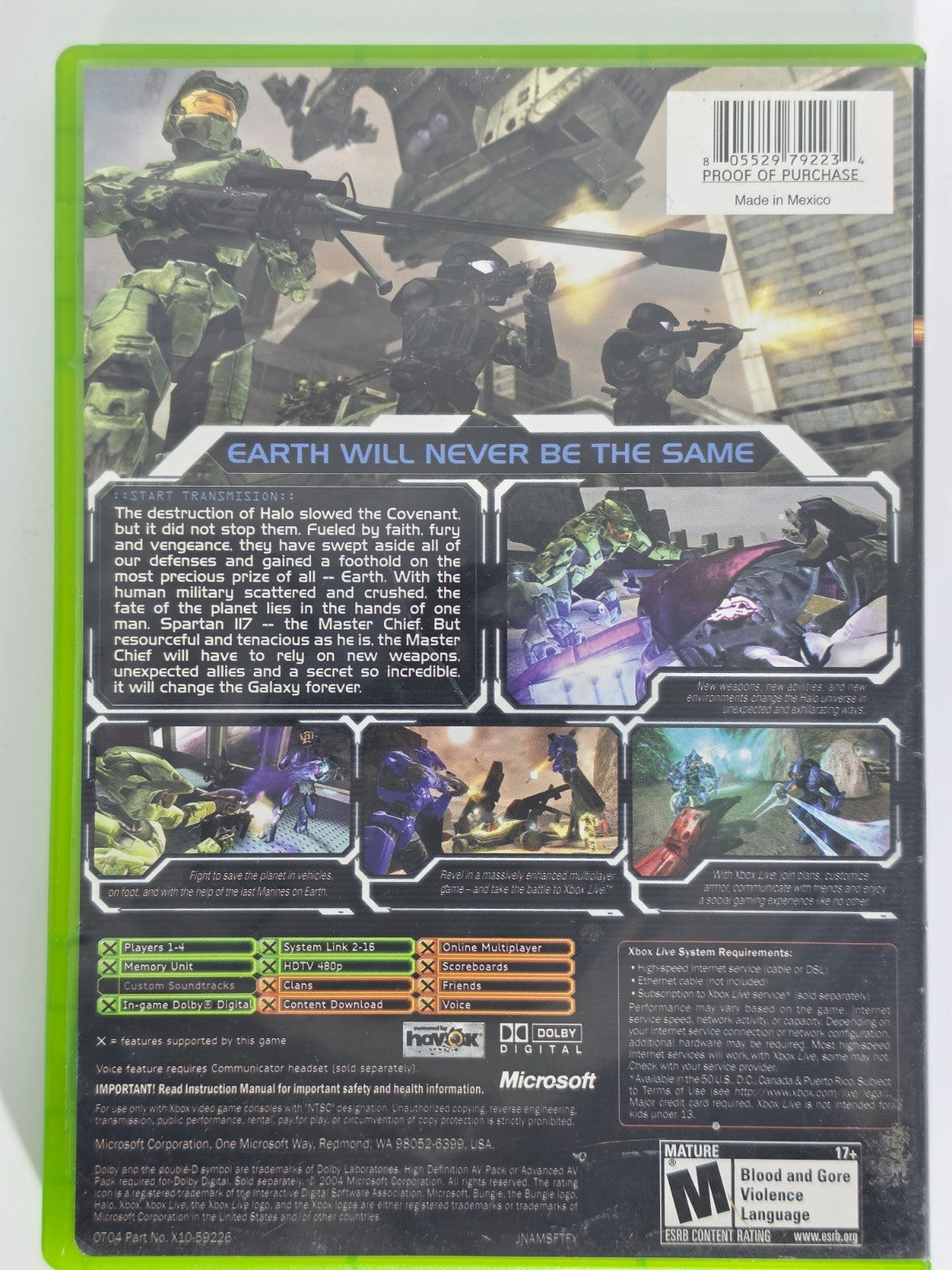 Halo 2 Original Xbox Authentic – CIB – Professionally Resurfaced