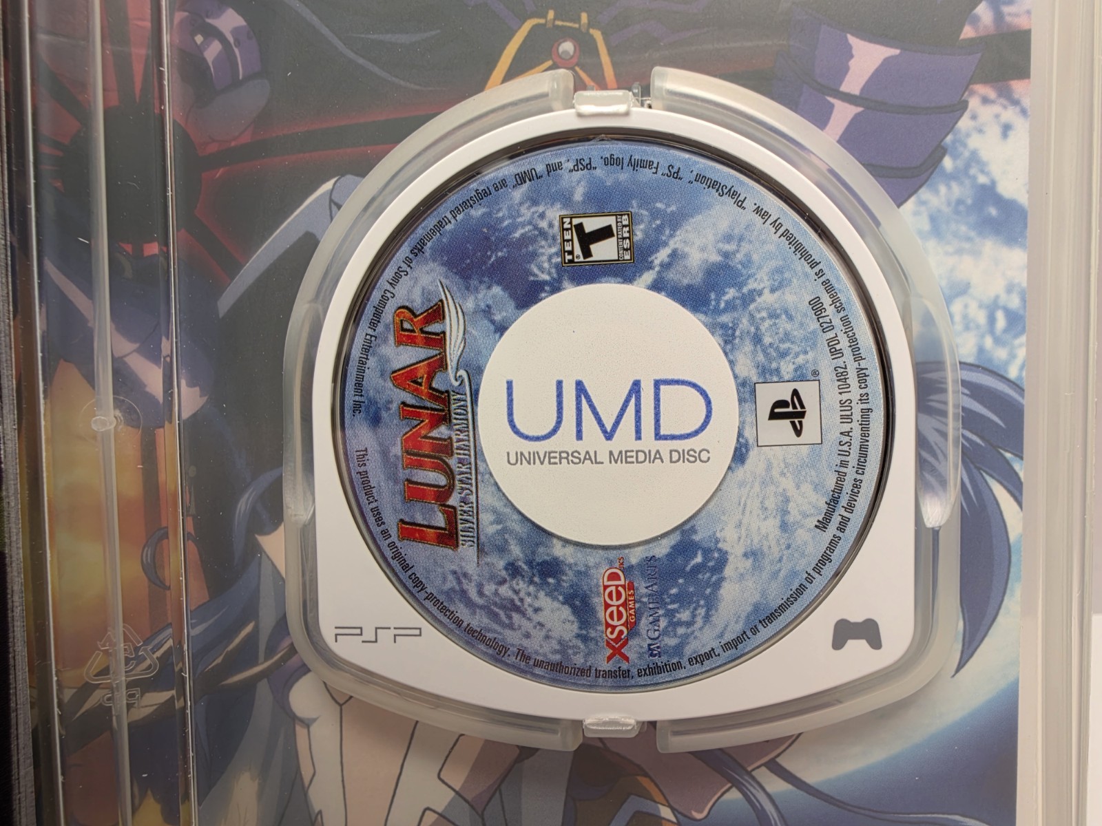 Lunar Silver Star Harmony Premium Edition Complete (Sony PSP, 2010) Super Clean