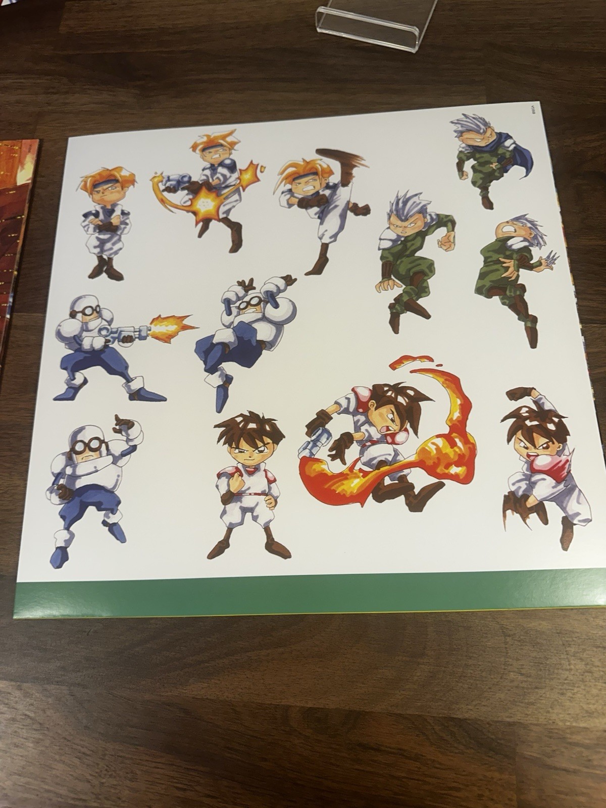 Gunstar Heroes OST Data Discs 011 Red Blue Split 2LP 45RPM In Shrink NM Sega