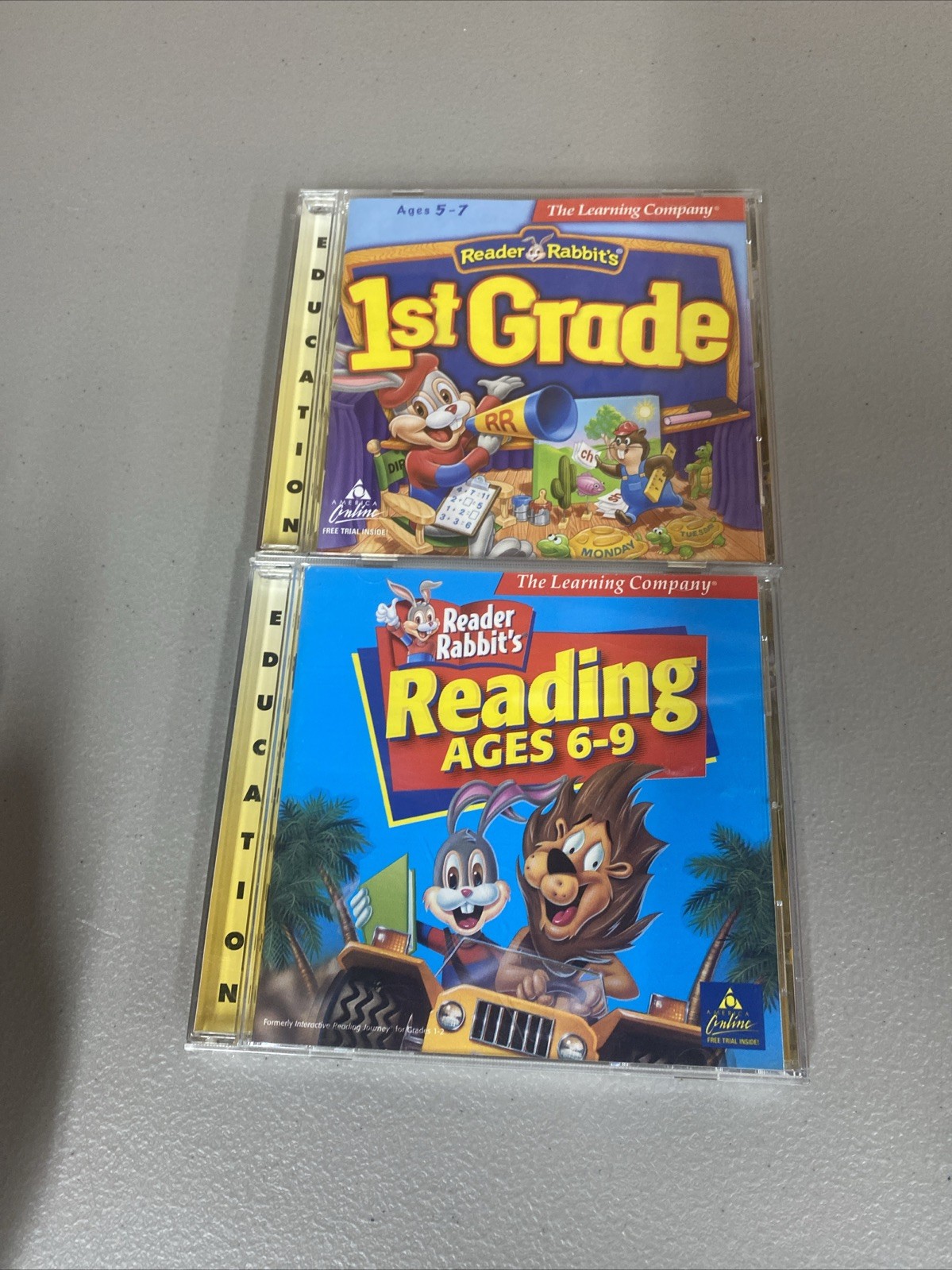 READER RABBIT 1ST GRADE Reading Ages 6-9 1998 +1Clk Windows 11 10 8 7 Vista XP