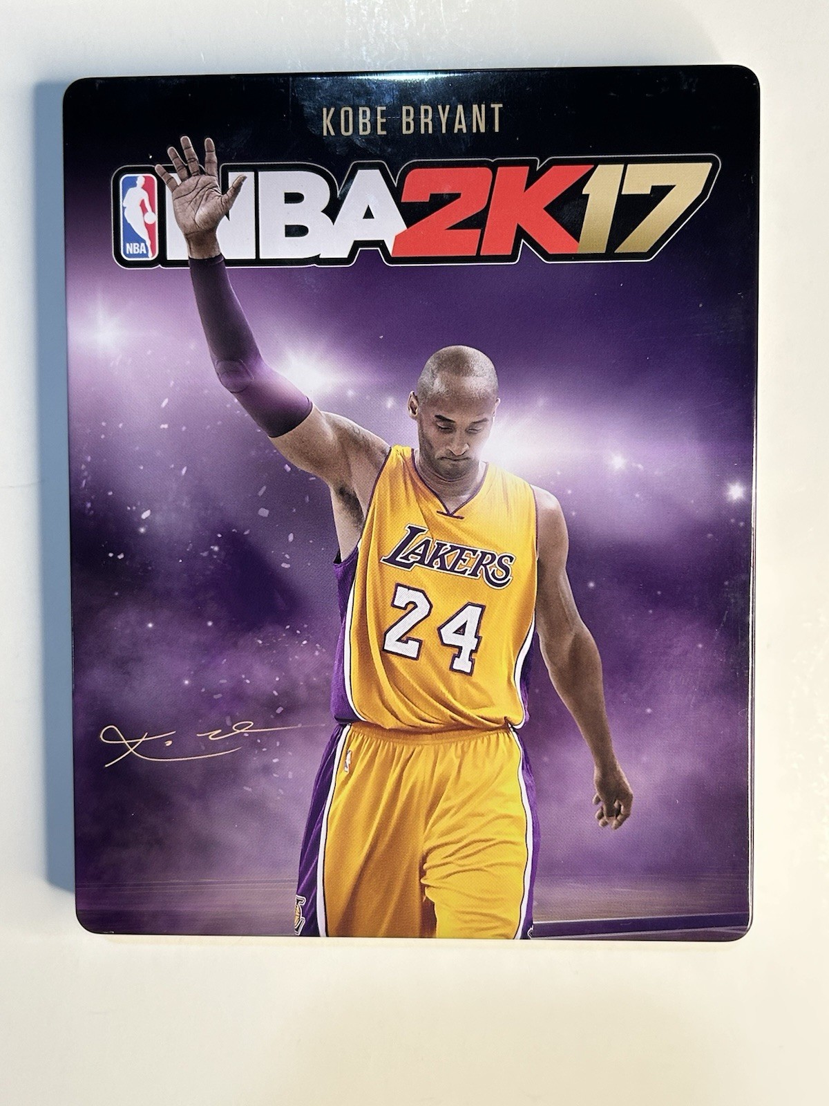 NBA 2K17 Rare Kobe Bryant Steelbook With Game + Legend Edition Gold (Xbox One)