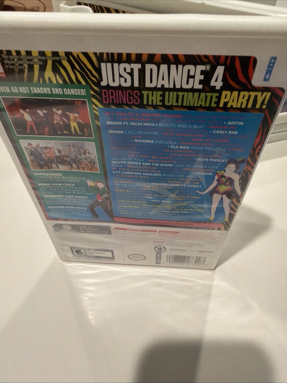 Just Dance Wii Bundle! Just Dance Greatest Hits, 2 ,3, & 4!!!!