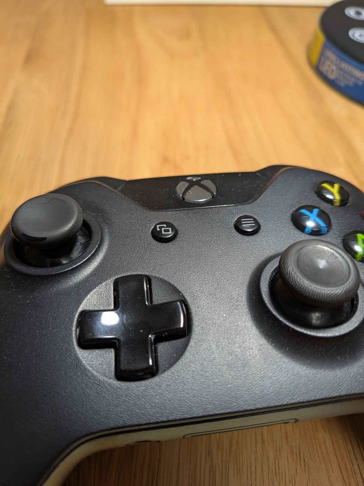 2 Xbox One Wireless Controllers – Model 1697 and Model 1537 (Worn Joysticks)