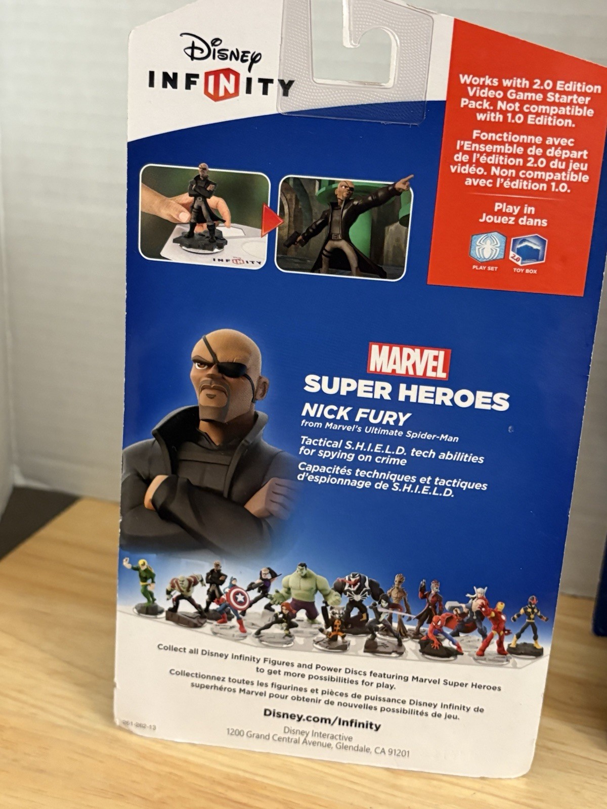 Open Box Disneys Infinity 2.0 Iron Fist & Nick Fury