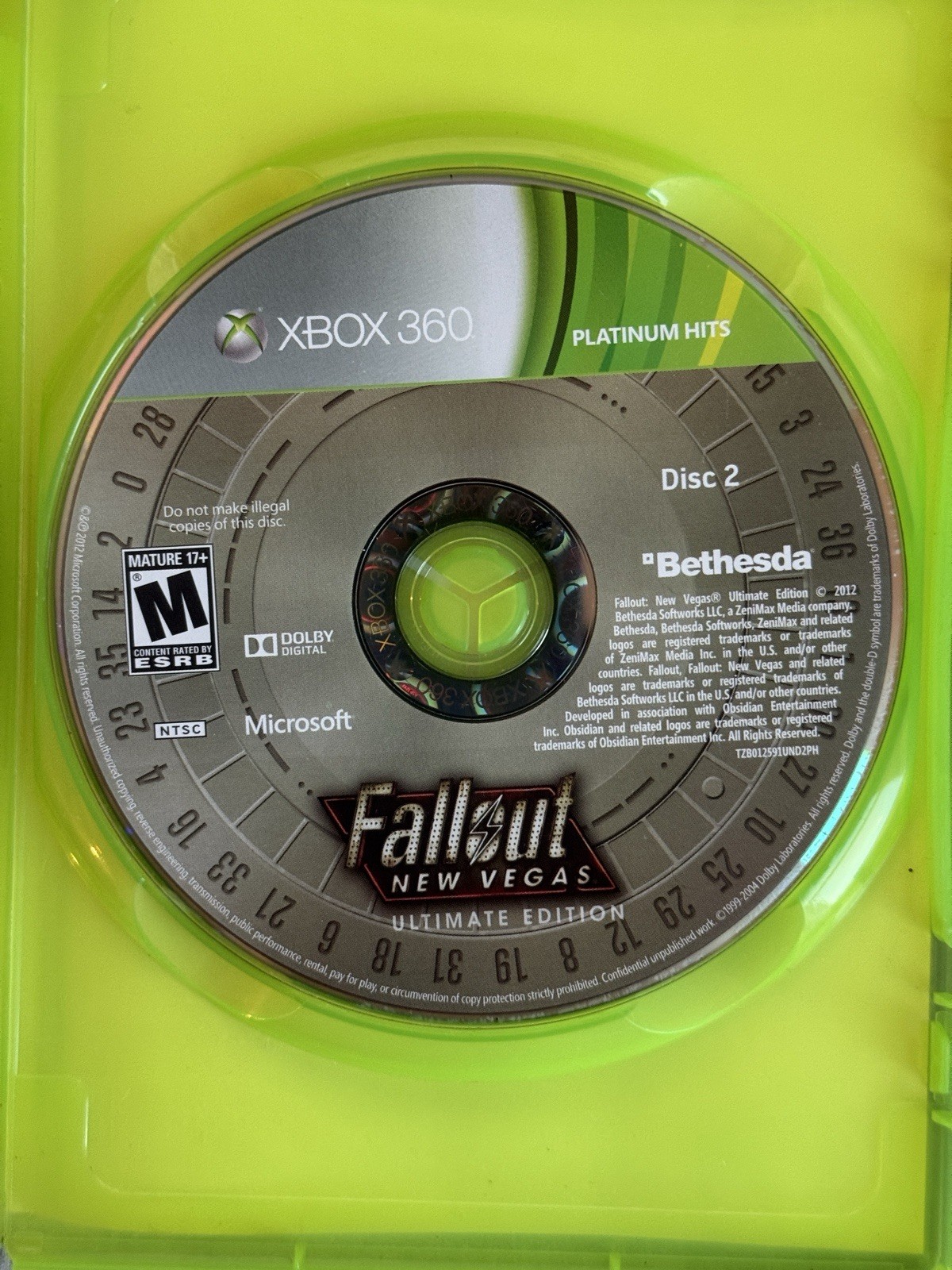 Fallout: New Vegas Ultimate Edition PH Microsoft Xbox 360 CIB VG – Tested