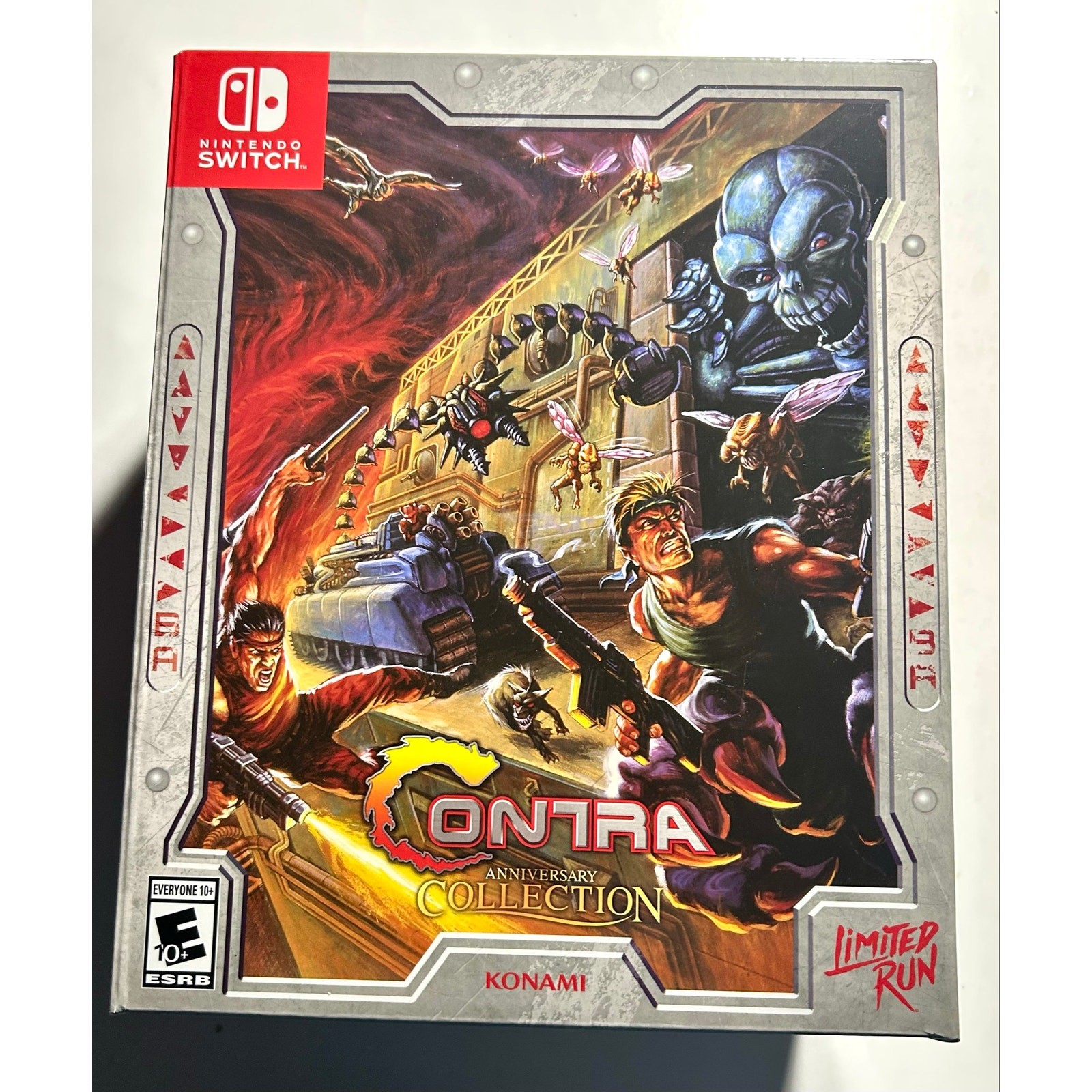 Contra Anniversary Collection Ultimate Edition (Switch) New🔥No rips no tears