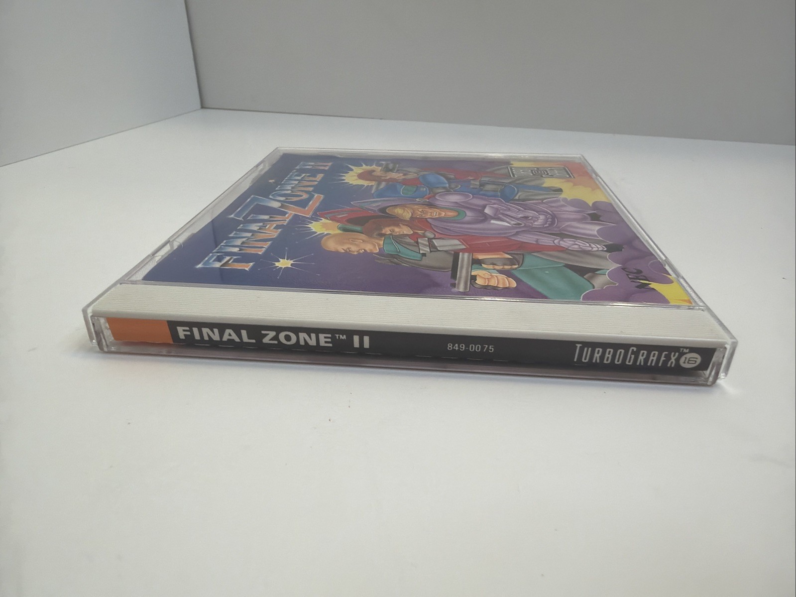 Final Zone II TurboGrafx-16 CD PC Engine Tested Complete CIB