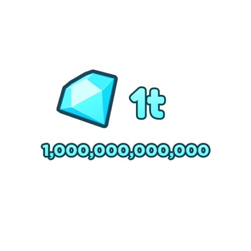 Pet Simulator X – 💎 1 Trillion Gems / 1t Diamonds 💎 PSX Gems